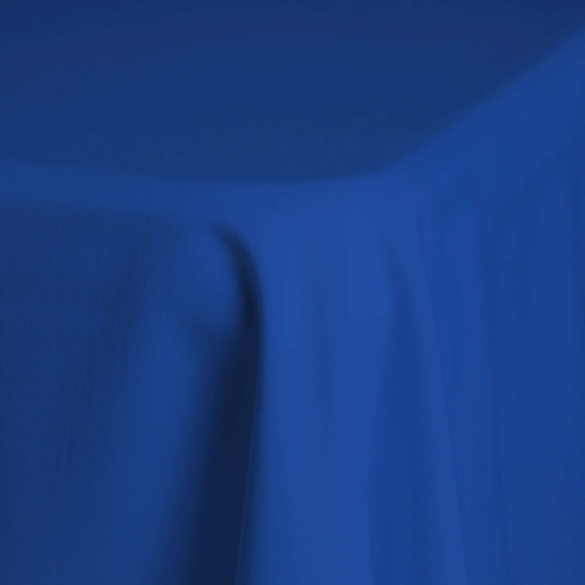 Scuba 90"x132" Rectangular Oblong Tablecloth - Royal Blue - Image 2
