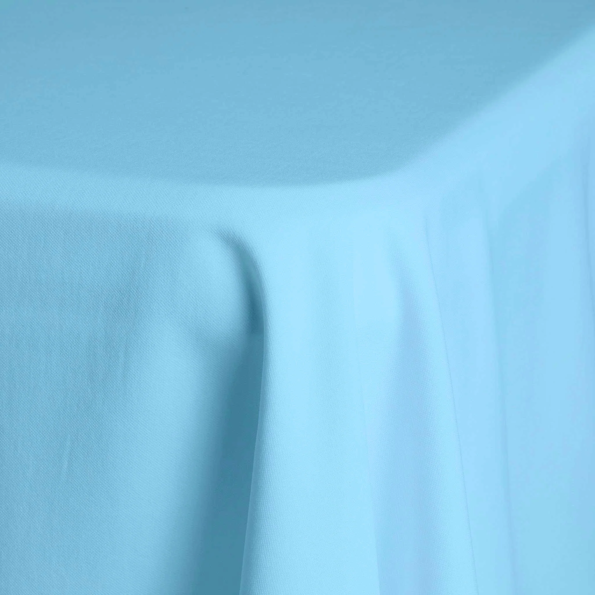 Scuba 90"x156" Rectangular Oblong Tablecloth - Baby Blue - Image 2