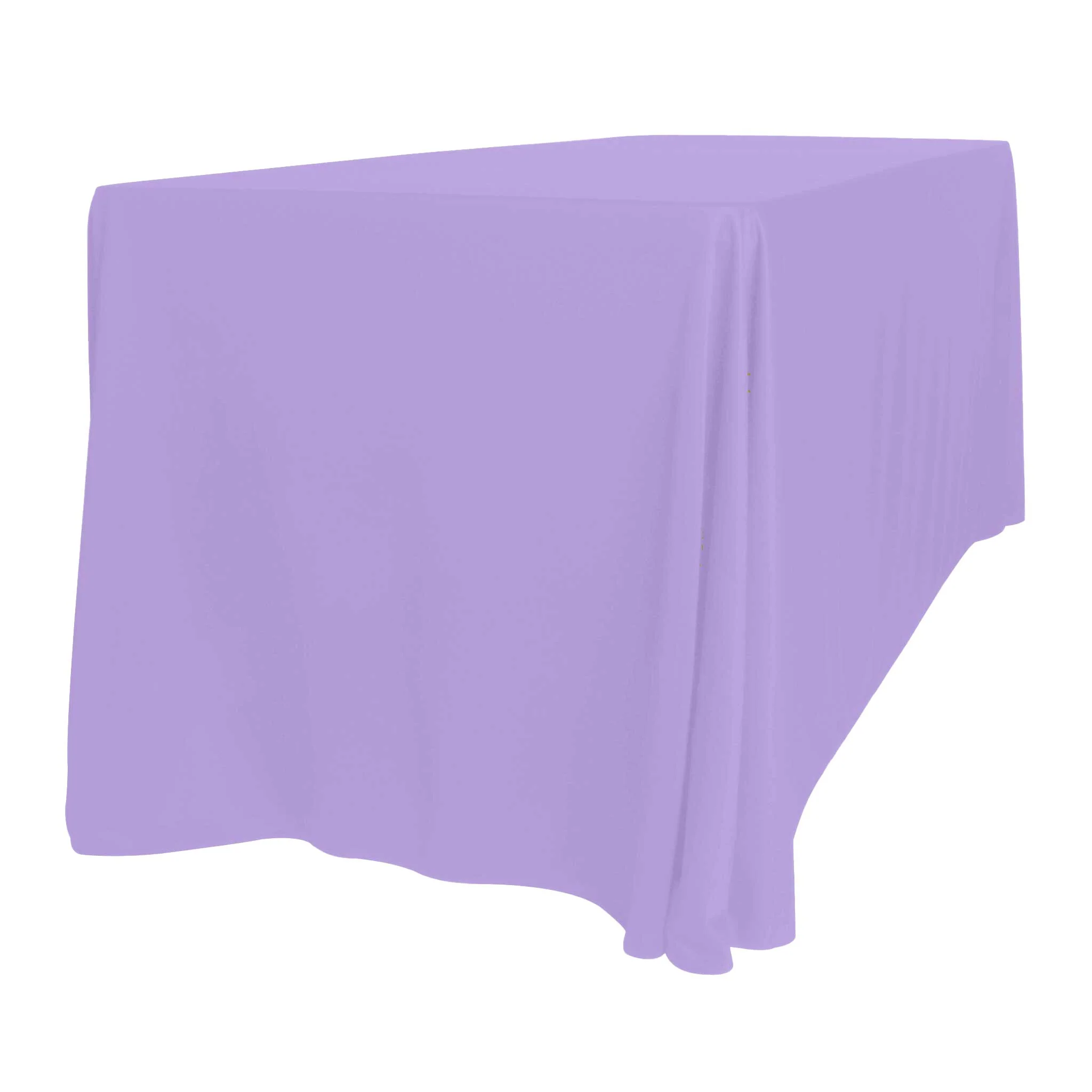 Scuba 90"x156" Rectangular Oblong Tablecloth - Lavender - Image 3