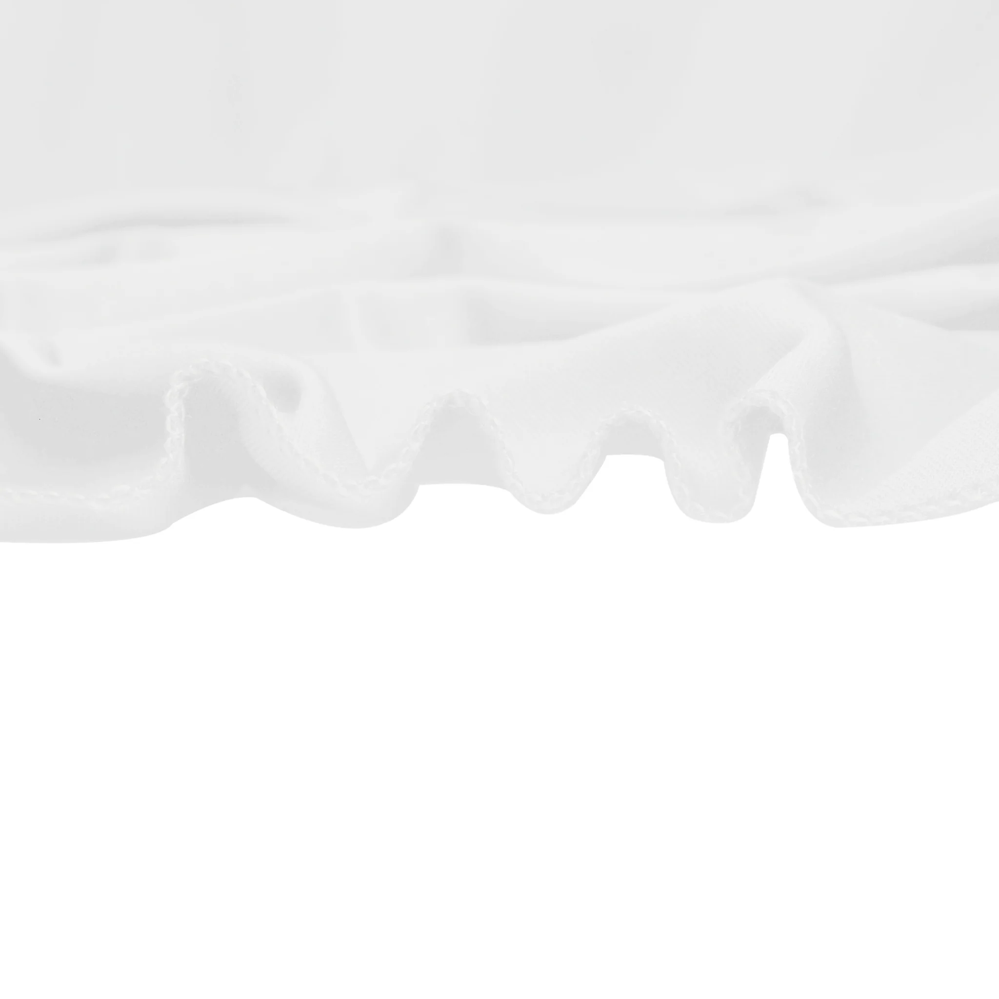 Scuba 90"x156" Rectangular Oblong Tablecloth - White - Image 6