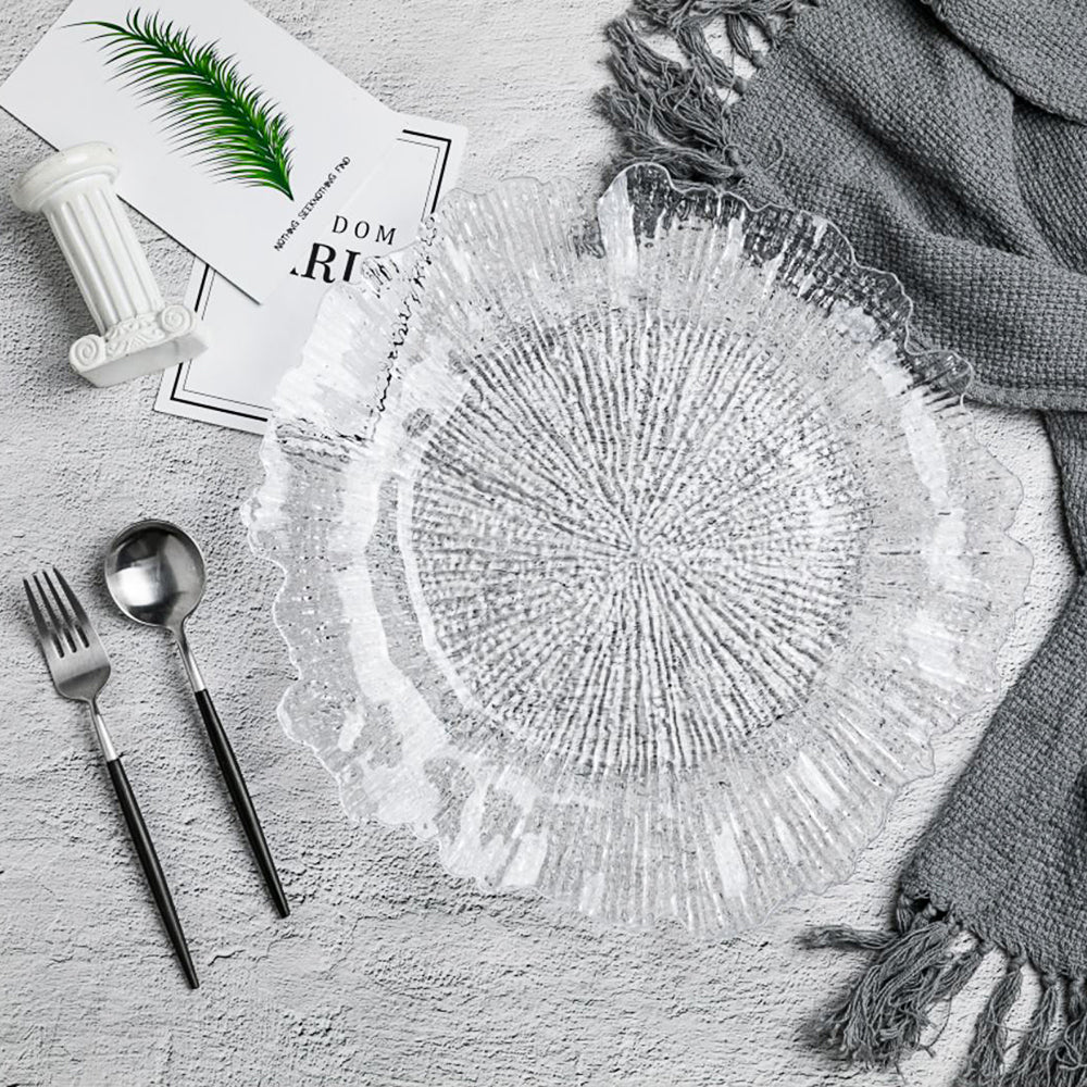 Reef Acrylic Charger Plate - Clear - Image 2