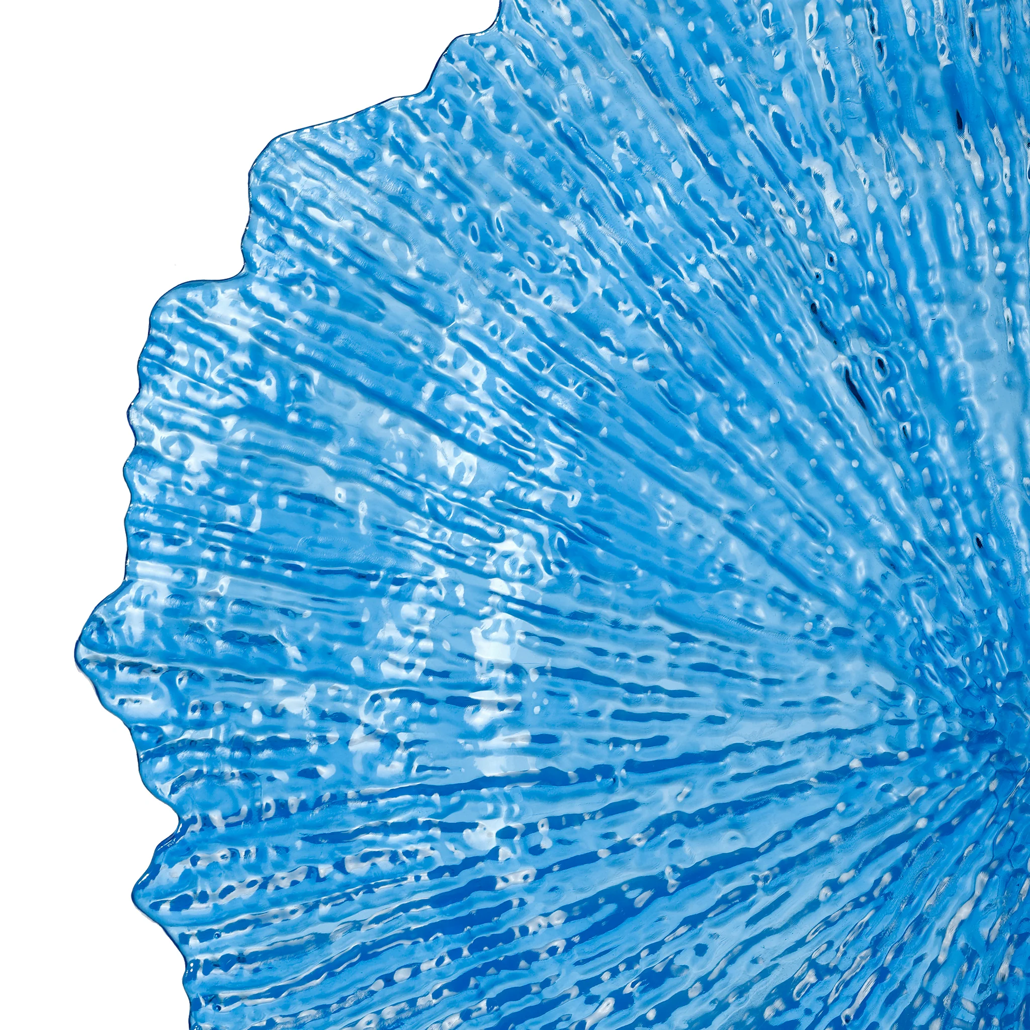 Transparent Reef Plastic Charger Plate - Blue - Image 4