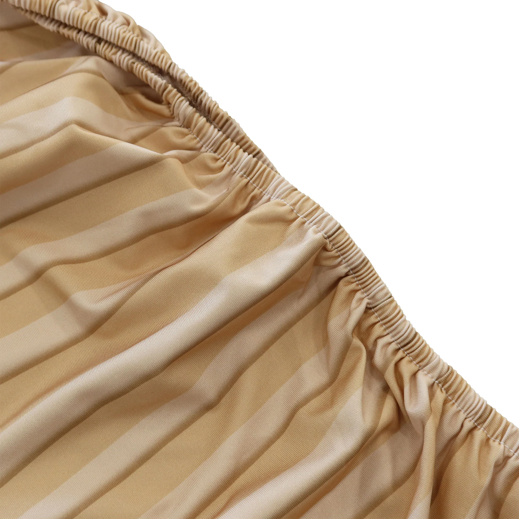 Ripple Spandex Covers for Trio Arch 4 pc - Champagne - Image 2