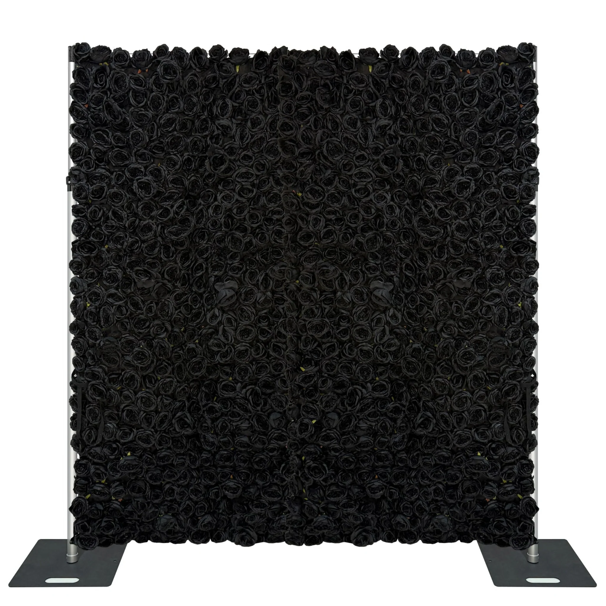 Roll Up Flower Wall Backdrop 8ft x 4ft - Black - Image 6