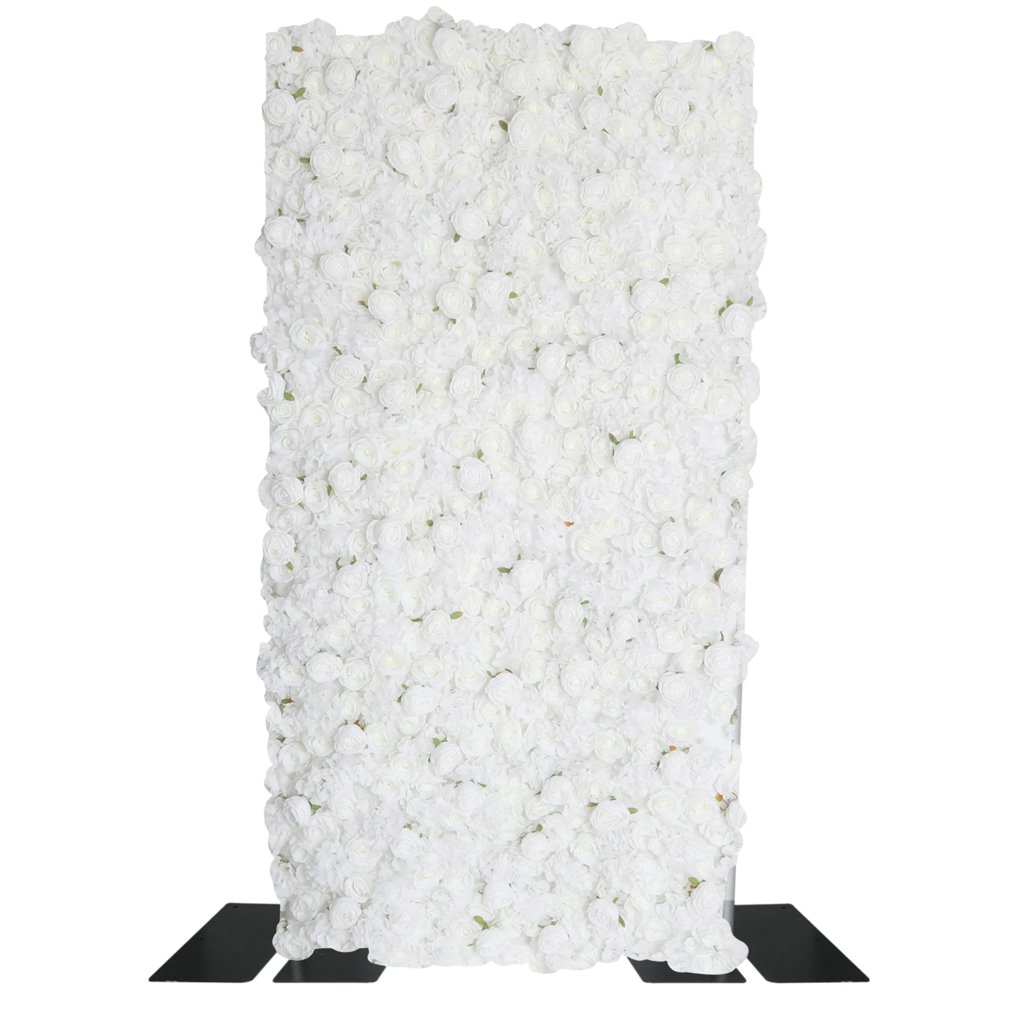 Roll Up Flower Wall Backdrop 8ft x 4ft - White