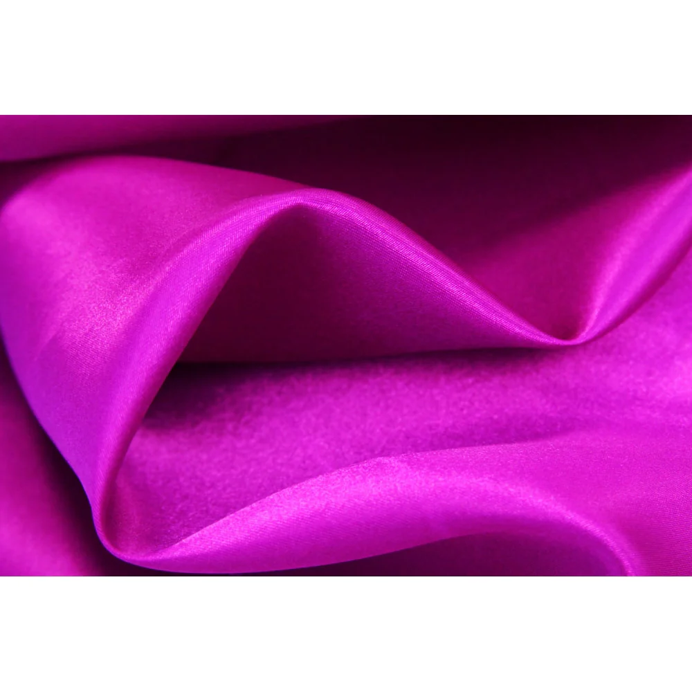 Satin 120" Round Tablecloth - Magenta Violet - Image 2