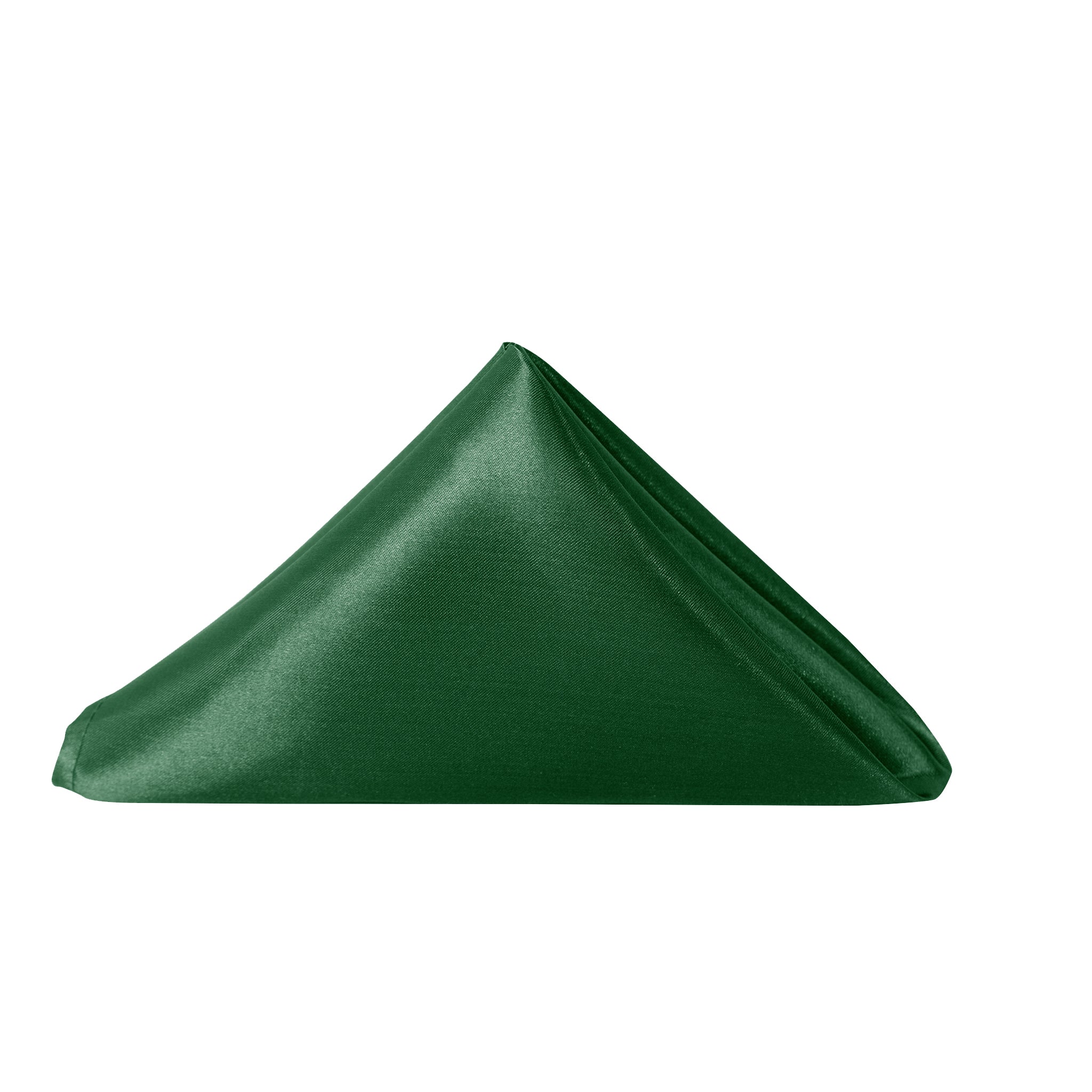 Satin Napkin 20"x20" - Forest Green