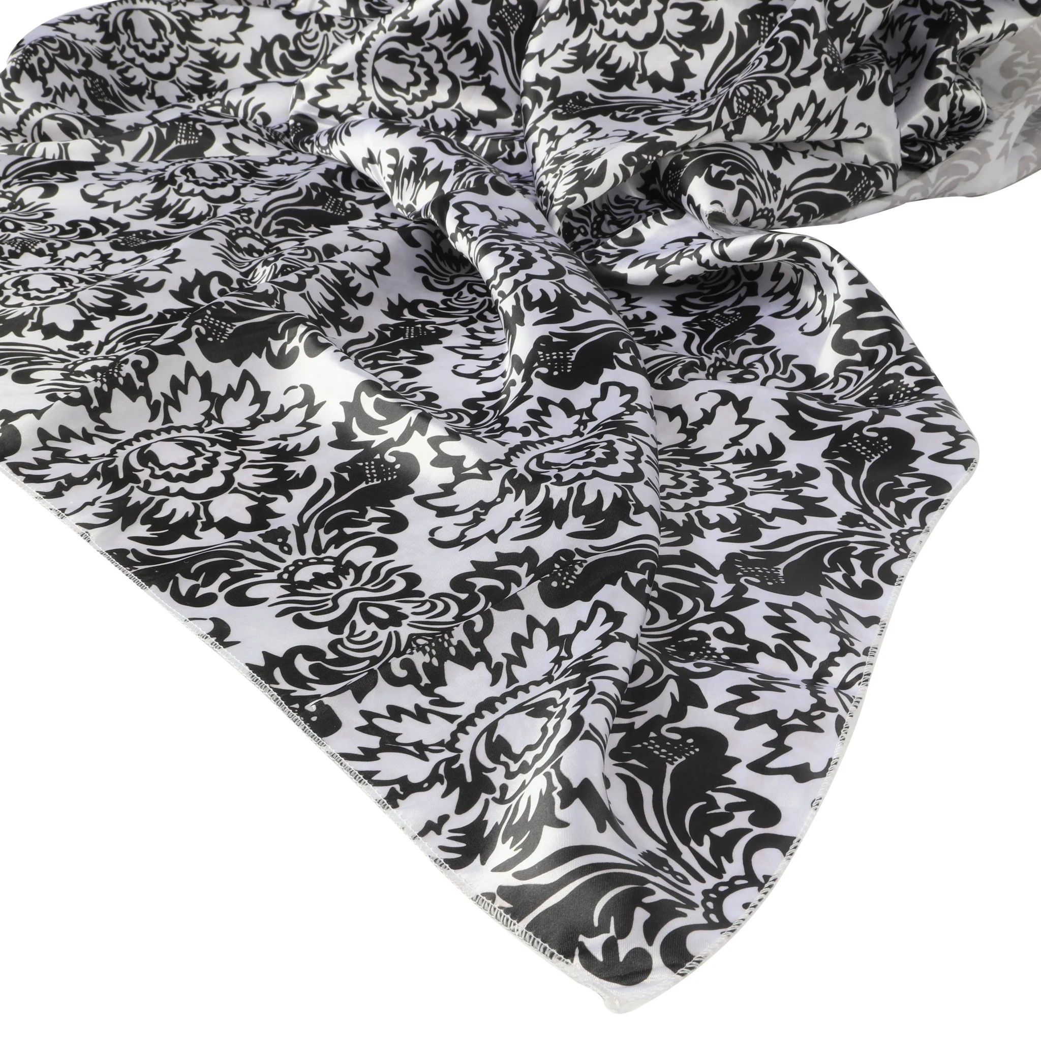 Satin Rectangular 90"x132" Tablecloth - Damask - Image 10