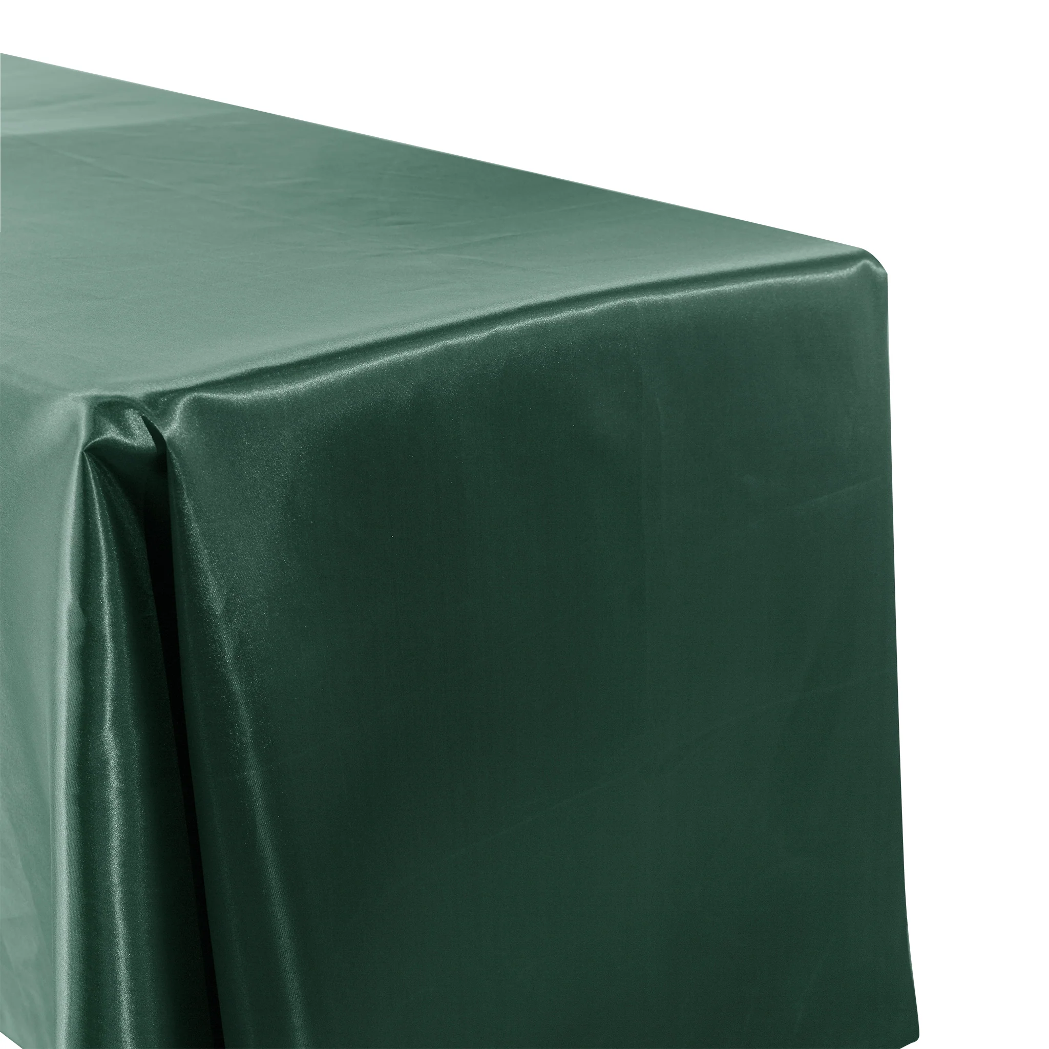 Satin Rectangular 90"x132" Tablecloth - Eucalyptus - Image 2