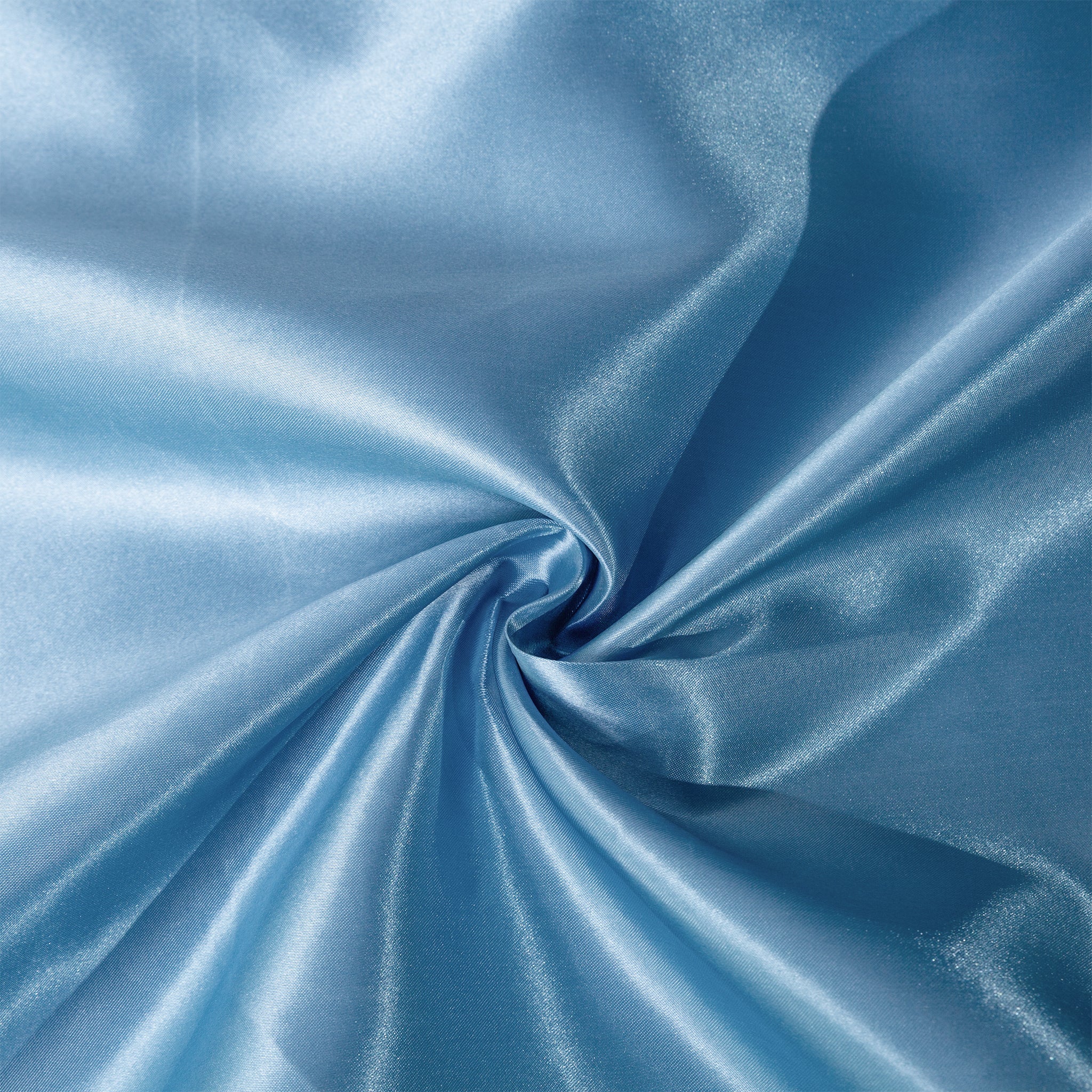 Satin Rectangular 90"x132" Tablecloth - Steele Blue - Image 2