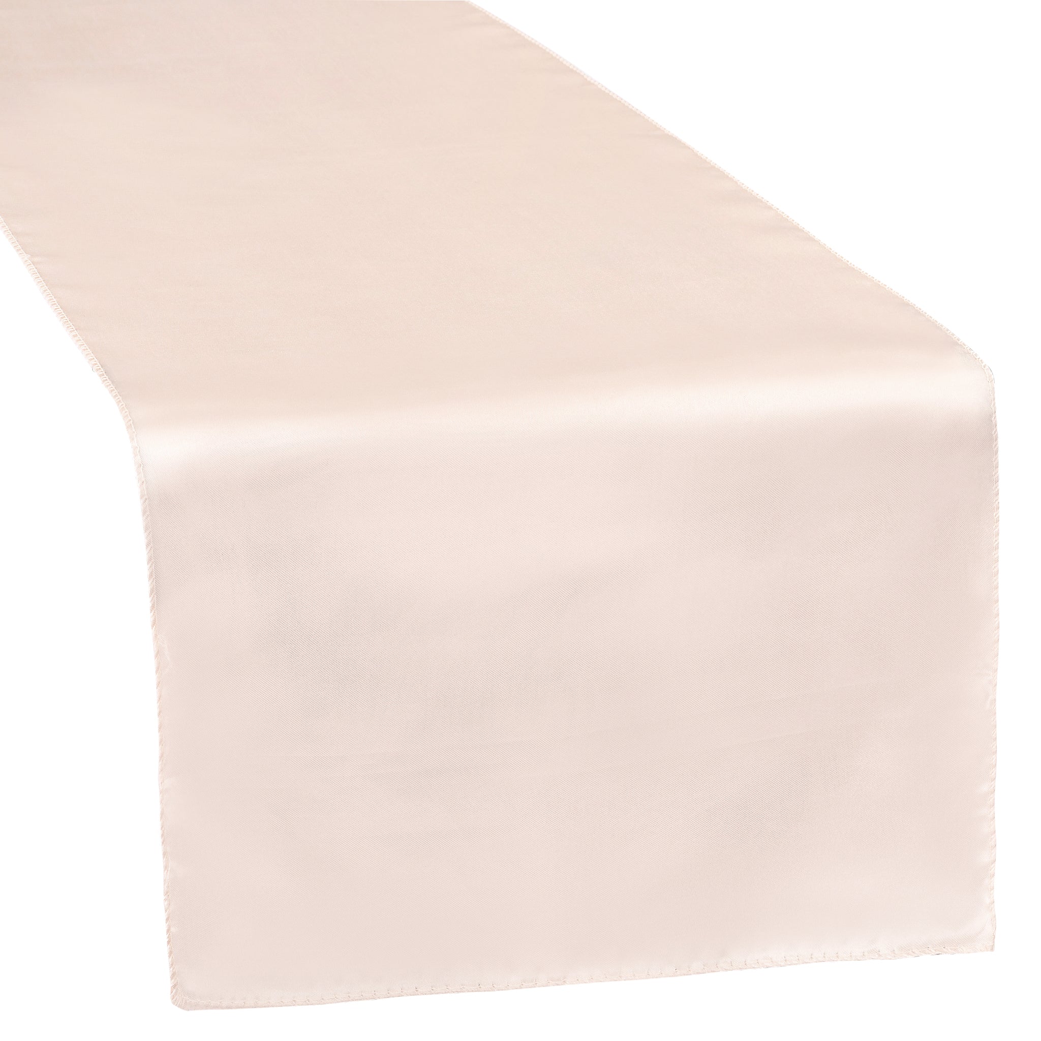 Satin Table Runner - Blush/Rose Gold