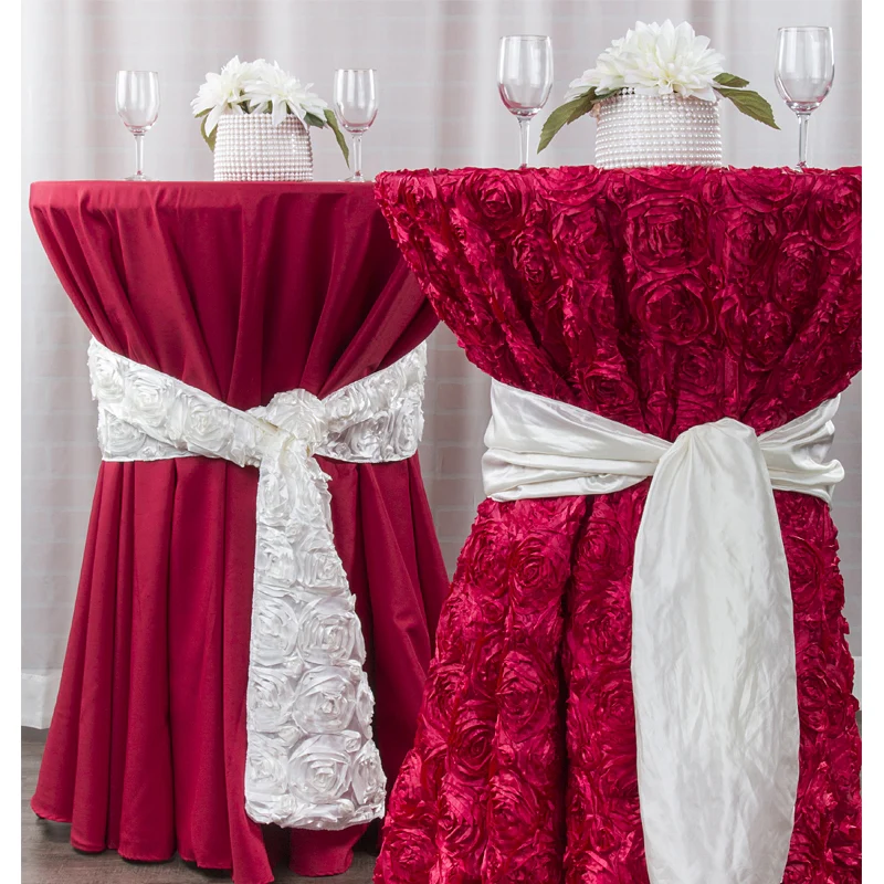 Satin Table Runner - Ivory - Image 2