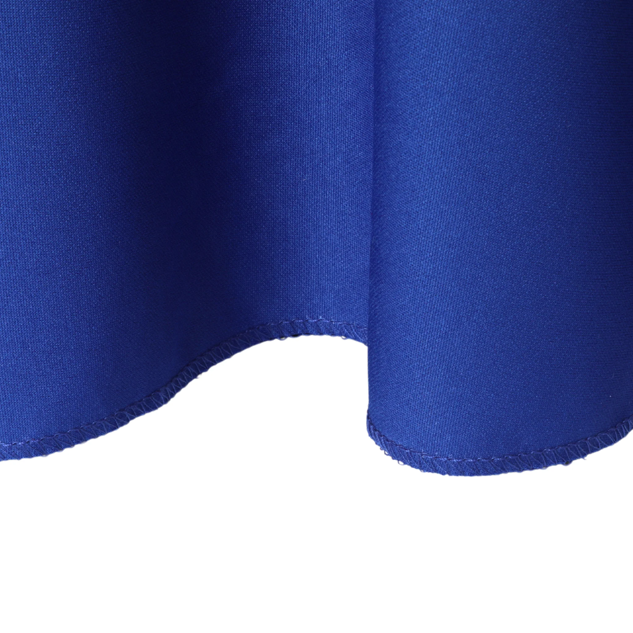 Scuba 120" Round Tablecloth - Royal Blue - Image 3