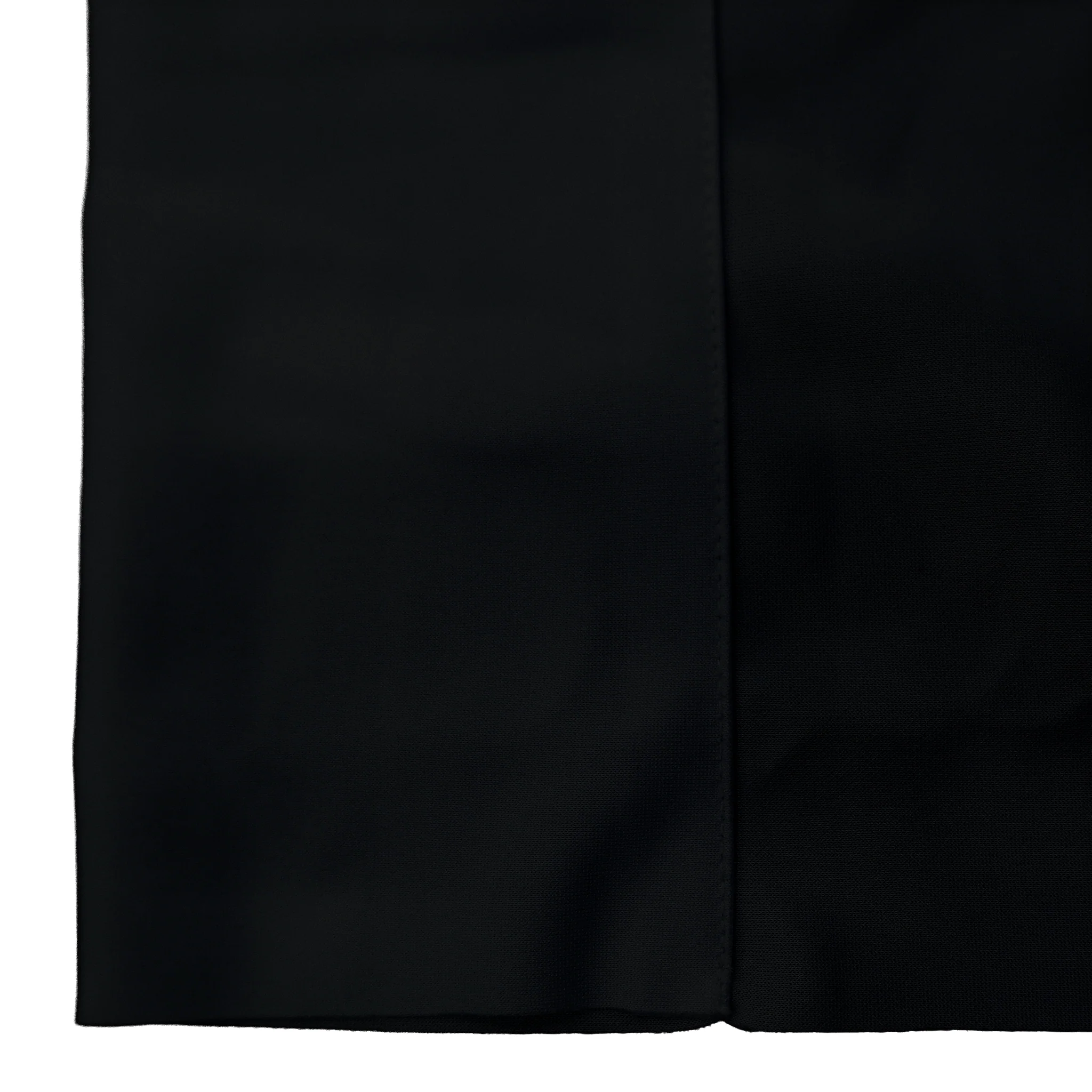 Scuba 8ft H x 118" W Drape/Backdrop Curtain Panel Flame Retardant (FR) - Black - Image 3