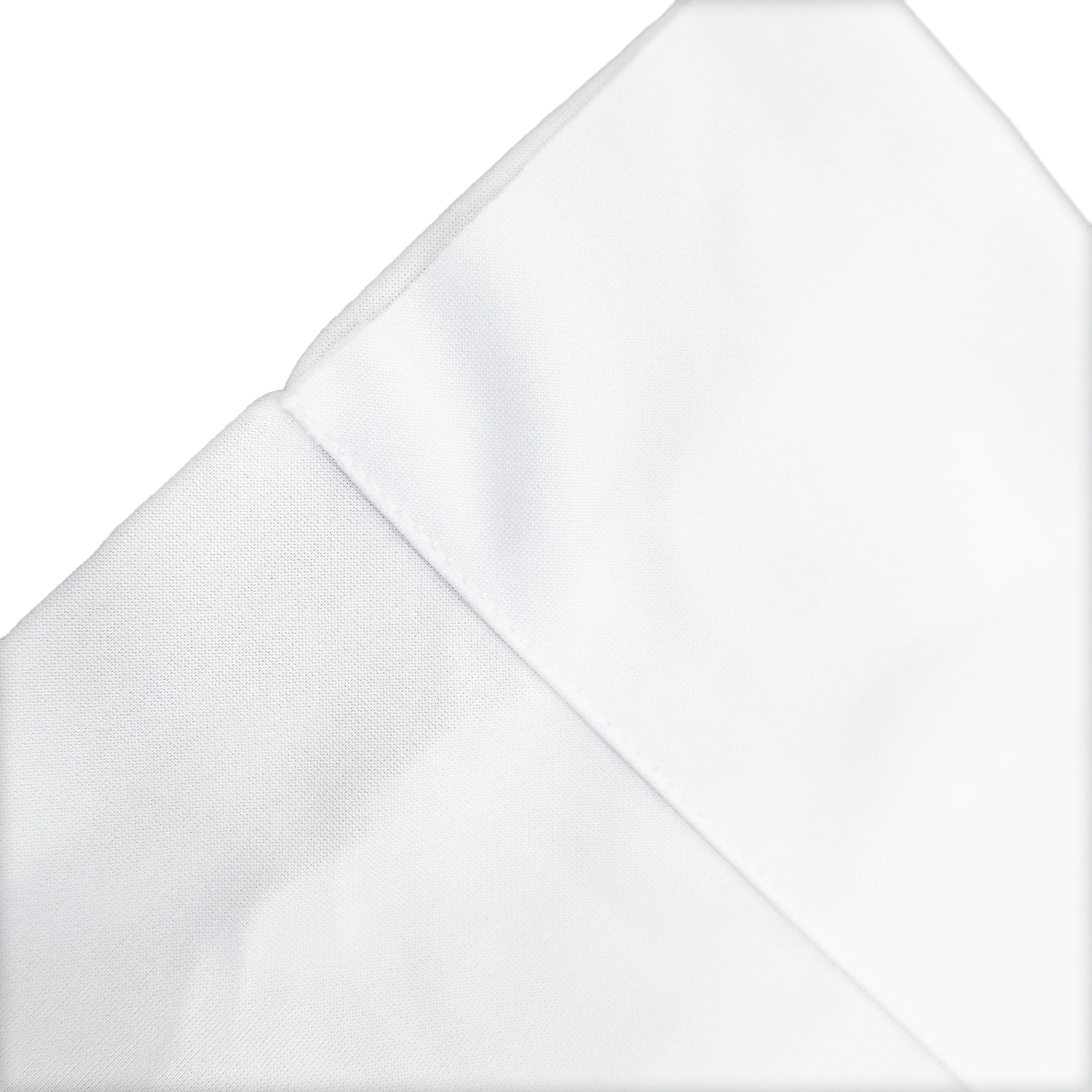 Scuba 8ft H x 118" W Drape/Backdrop Curtain Panel Flame Retardant (FR) - White - Image 4