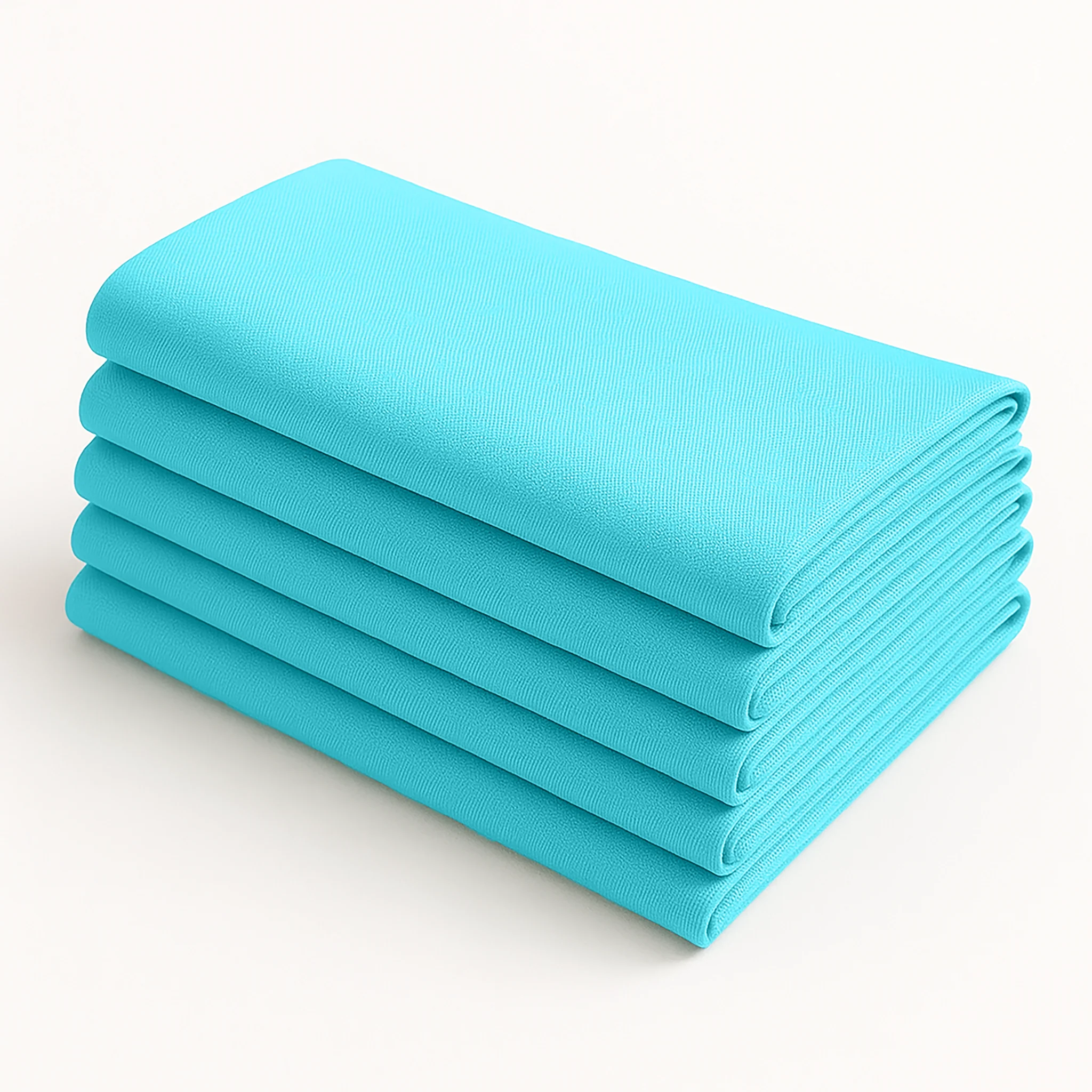 Scuba Napkin 20"x20" (5 pcs/pk) - Turquoise - Image 4
