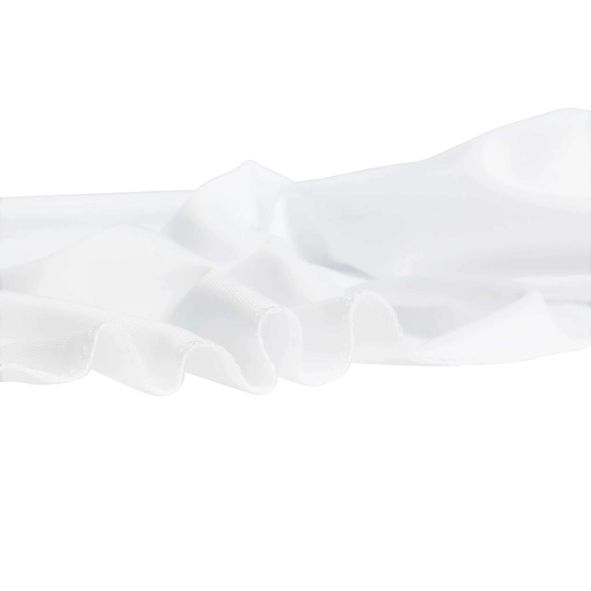 Scuba 132" Round Tablecloth - White - Image 8