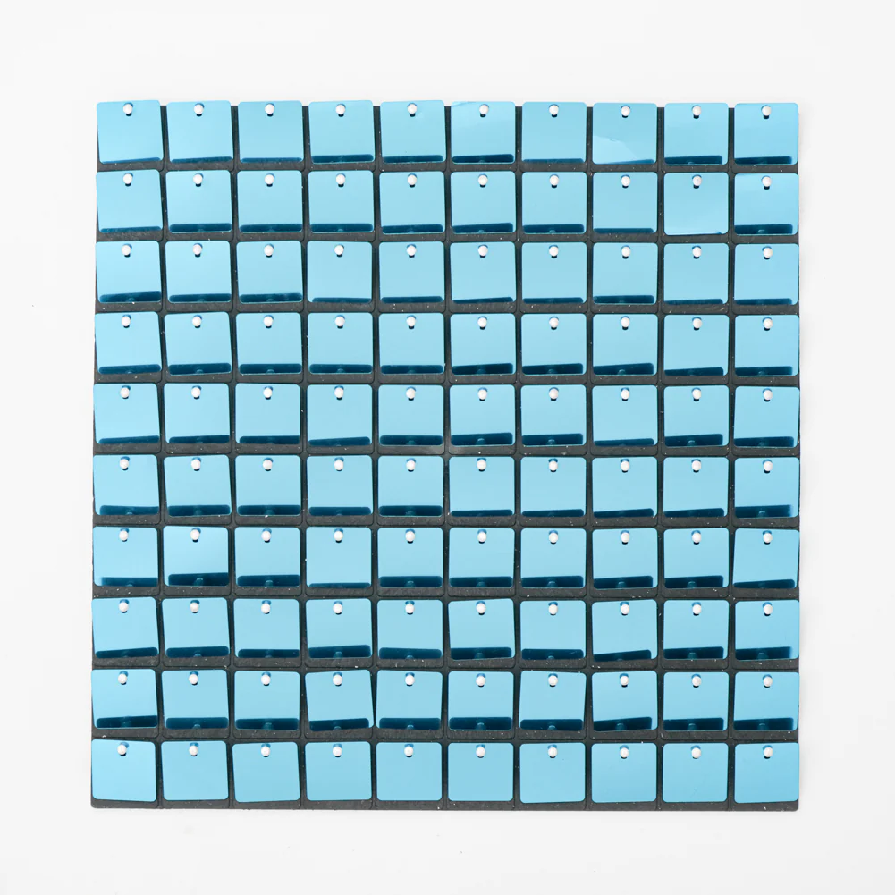 Spangle Shimmer Sequin Wall Panel Backdrops (24 panels) - Turquoise