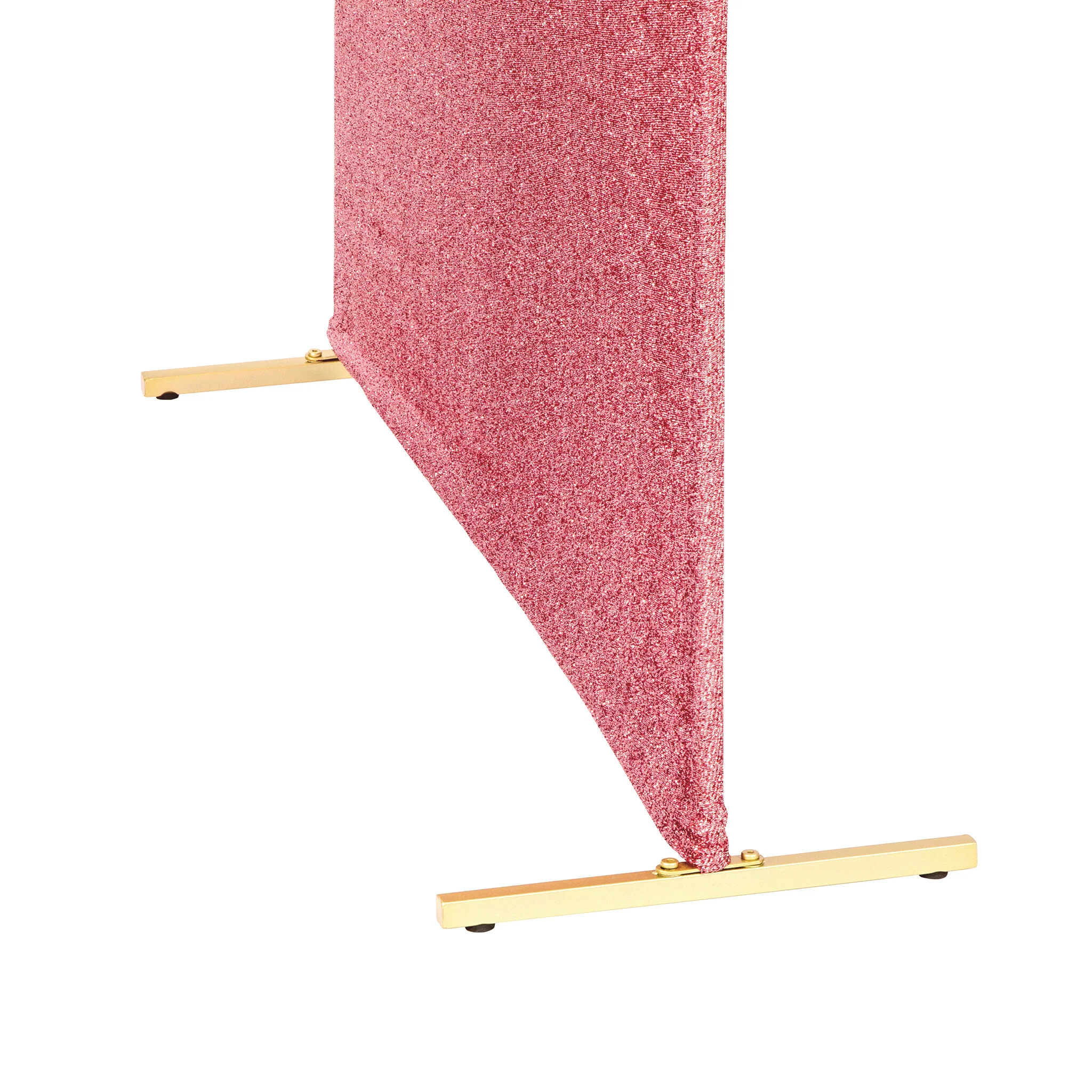 Shimmer Spandex Arch Covers for Chiara Frame Backdrop 3pc/set - Dusty Rose/Mauve - Image 6
