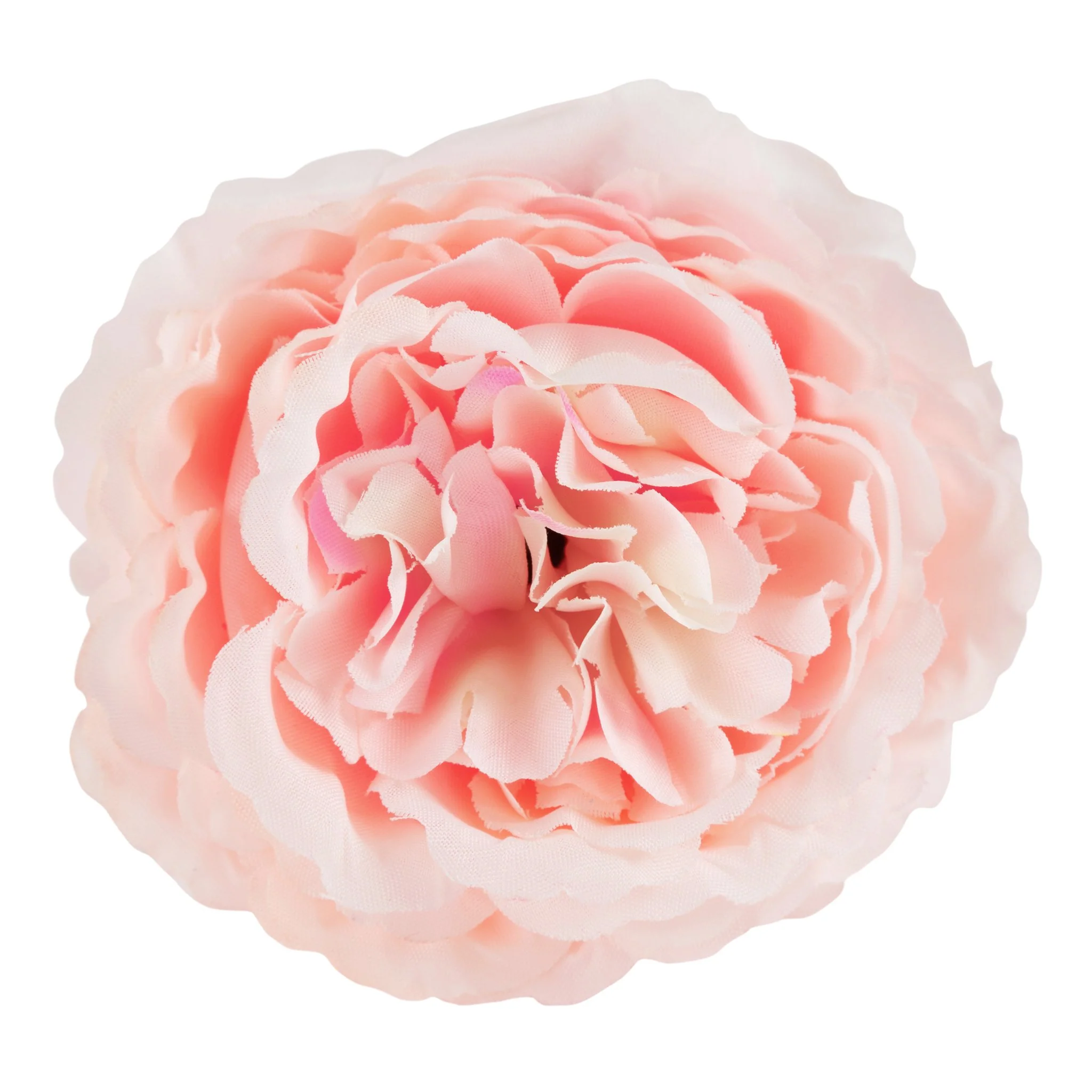 Silk Peony Flower Napkin Ring Holder (10 Count) - Pink - Image 3
