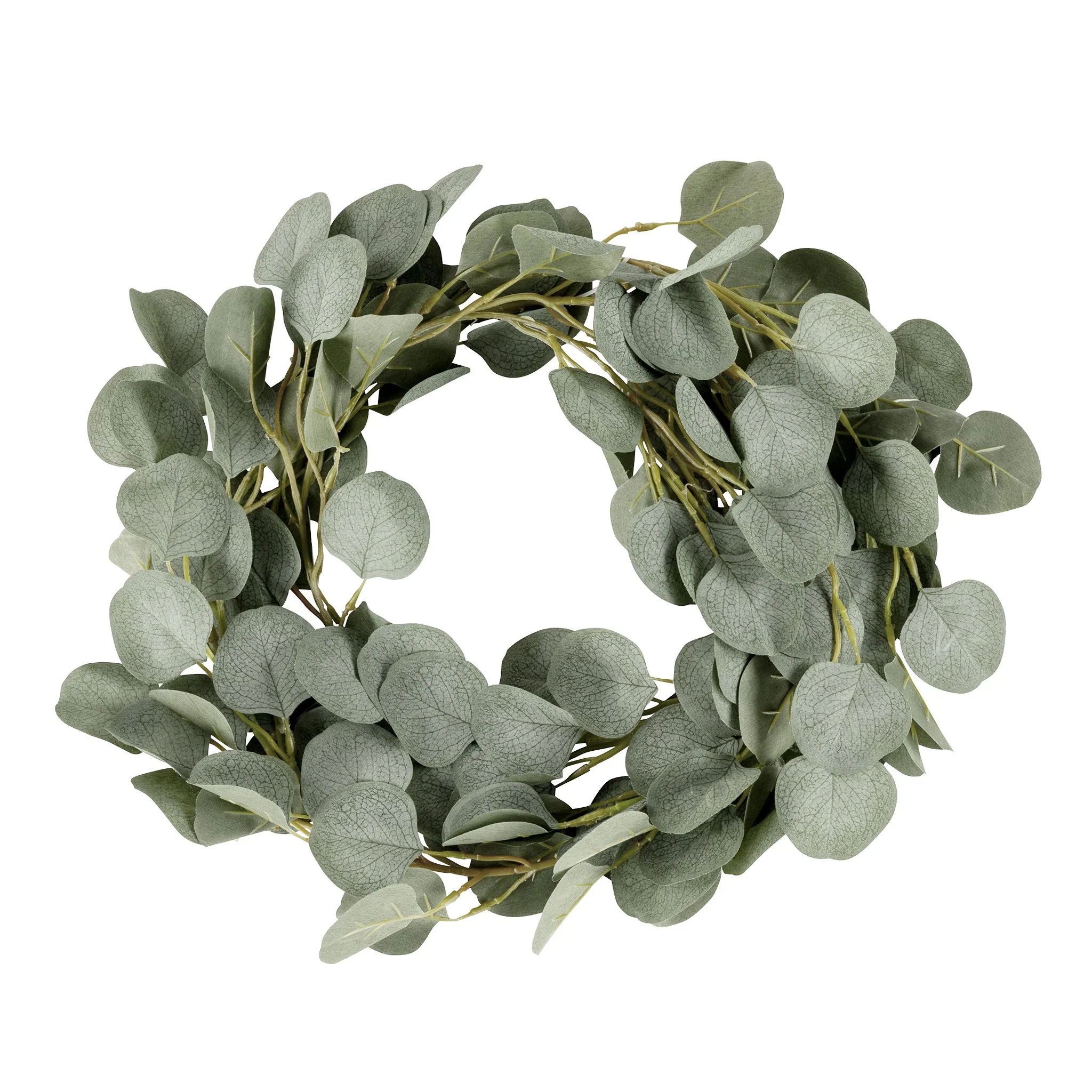 Silver Dollar Eucalyptus Artificial Greenery Garland 6ft Long - Image 2