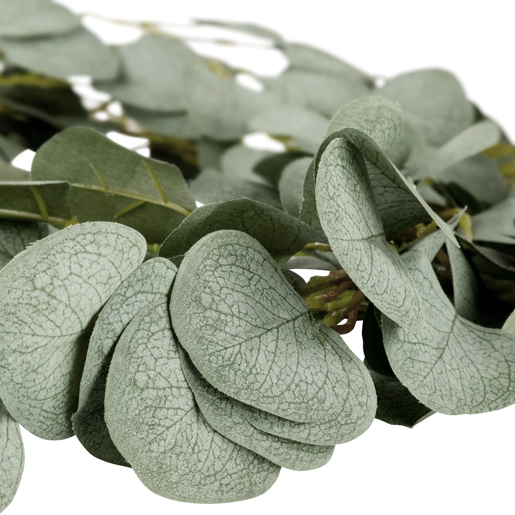 Silver Dollar Eucalyptus Artificial Greenery Garland 6ft Long - Image 3