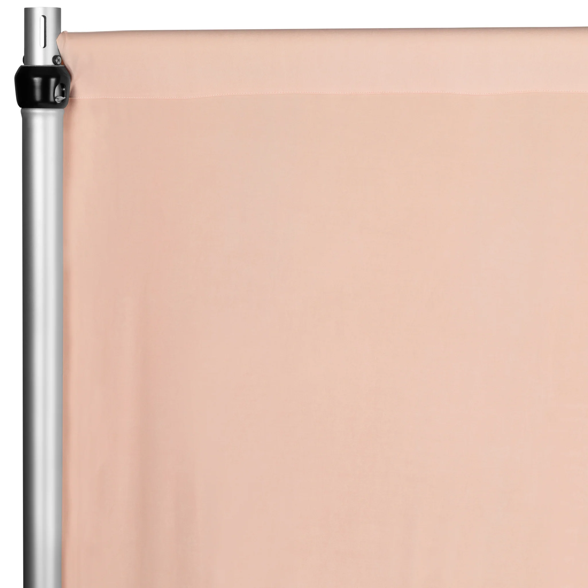 Spandex 4-way Stretch Drape Curtain 10ft H x 60" W - Blush/Rose Gold - Image 4