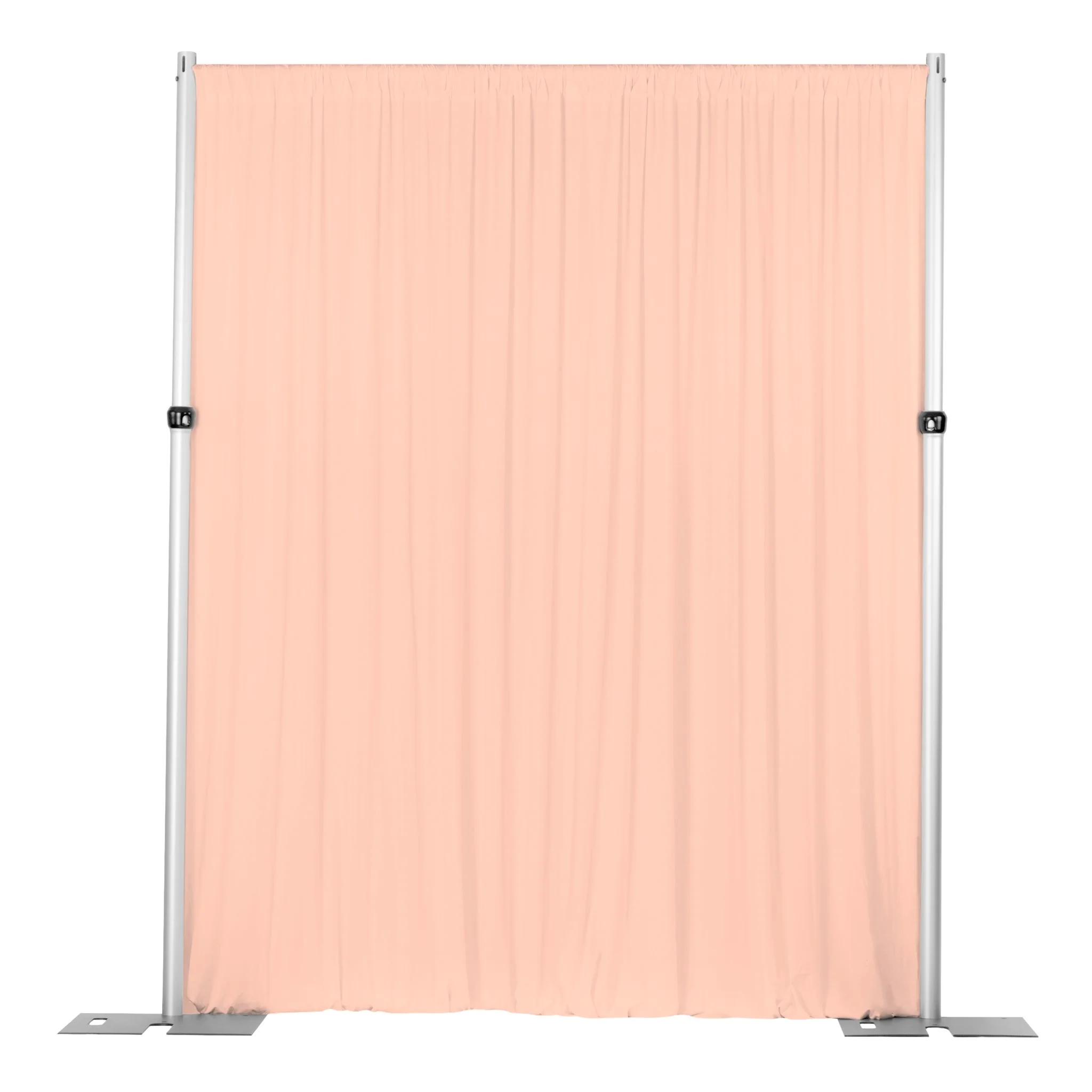 Spandex 4-way Stretch Drape Curtain 12ft H x 60" W - Blush/Rose Gold - Image 5