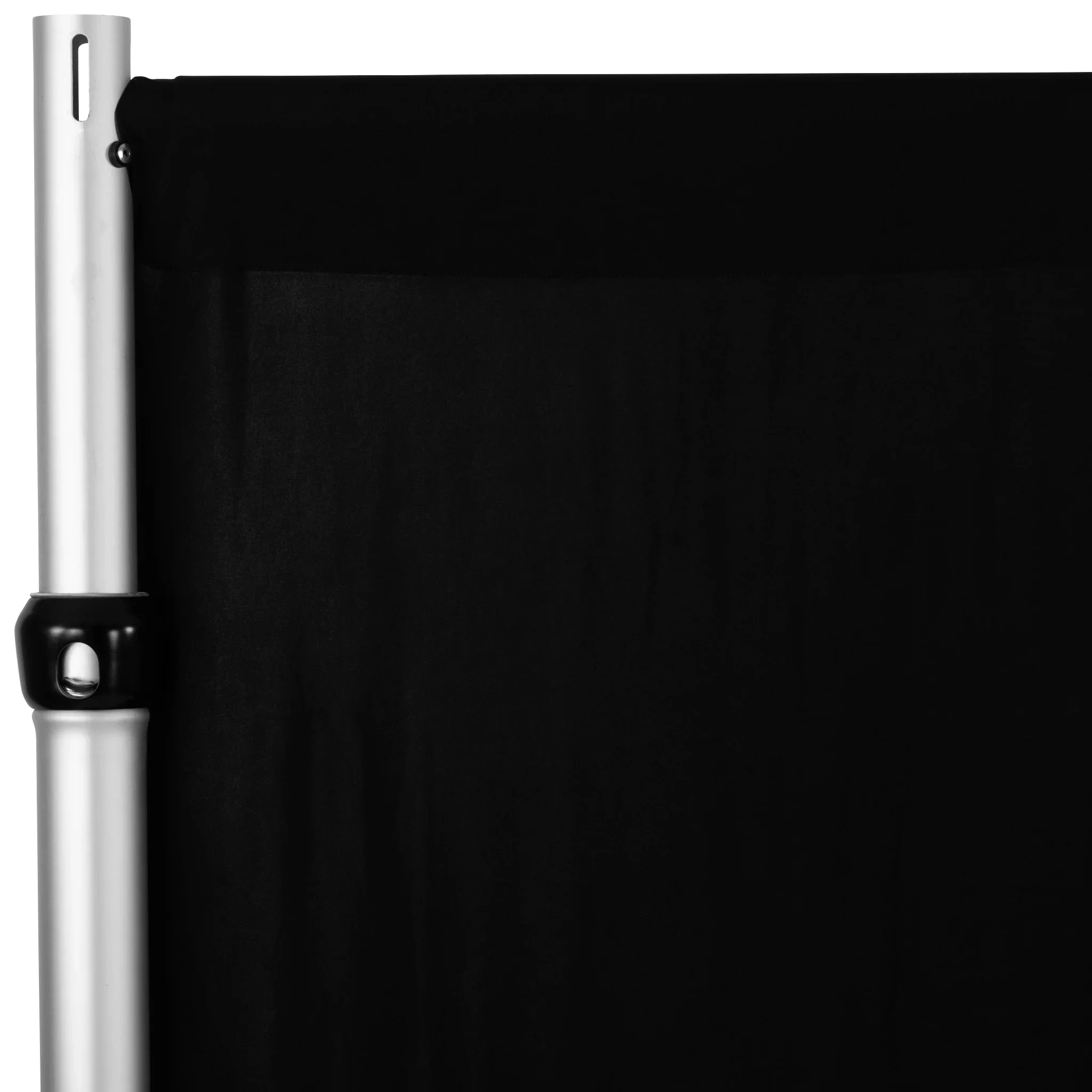 Spandex 4-way Stretch Drape Curtain 14ft H x 118" W - Black - Image 2