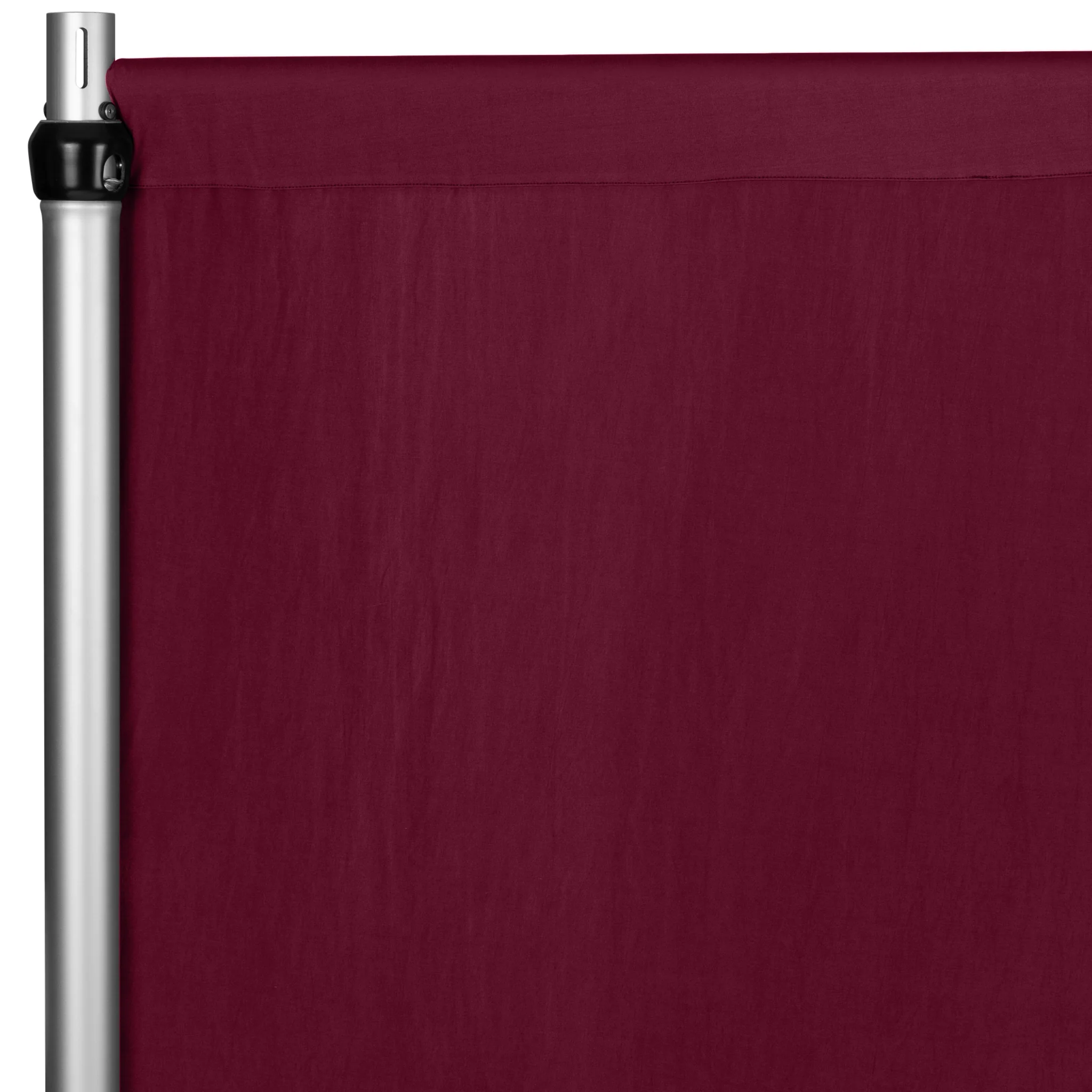 Spandex 4-way Stretch Drape Curtain 14ft H x 60" W - Burgundy - Image 4