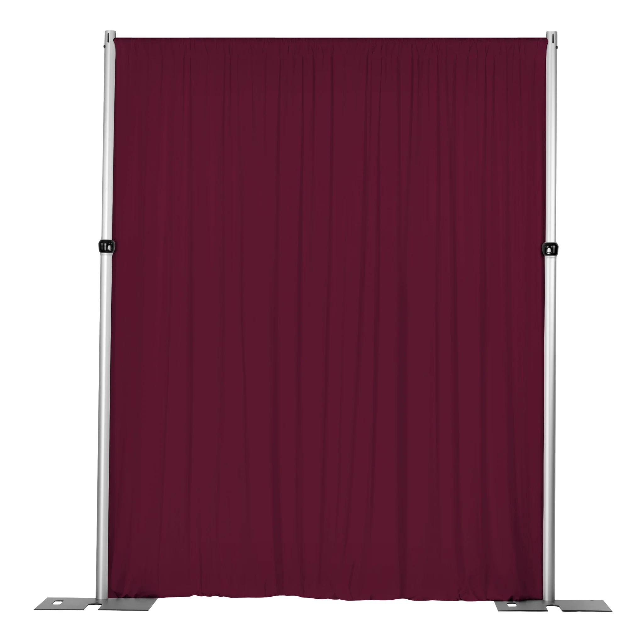 Spandex 4-way Stretch Drape Curtain 14ft H x 60" W - Burgundy - Image 5