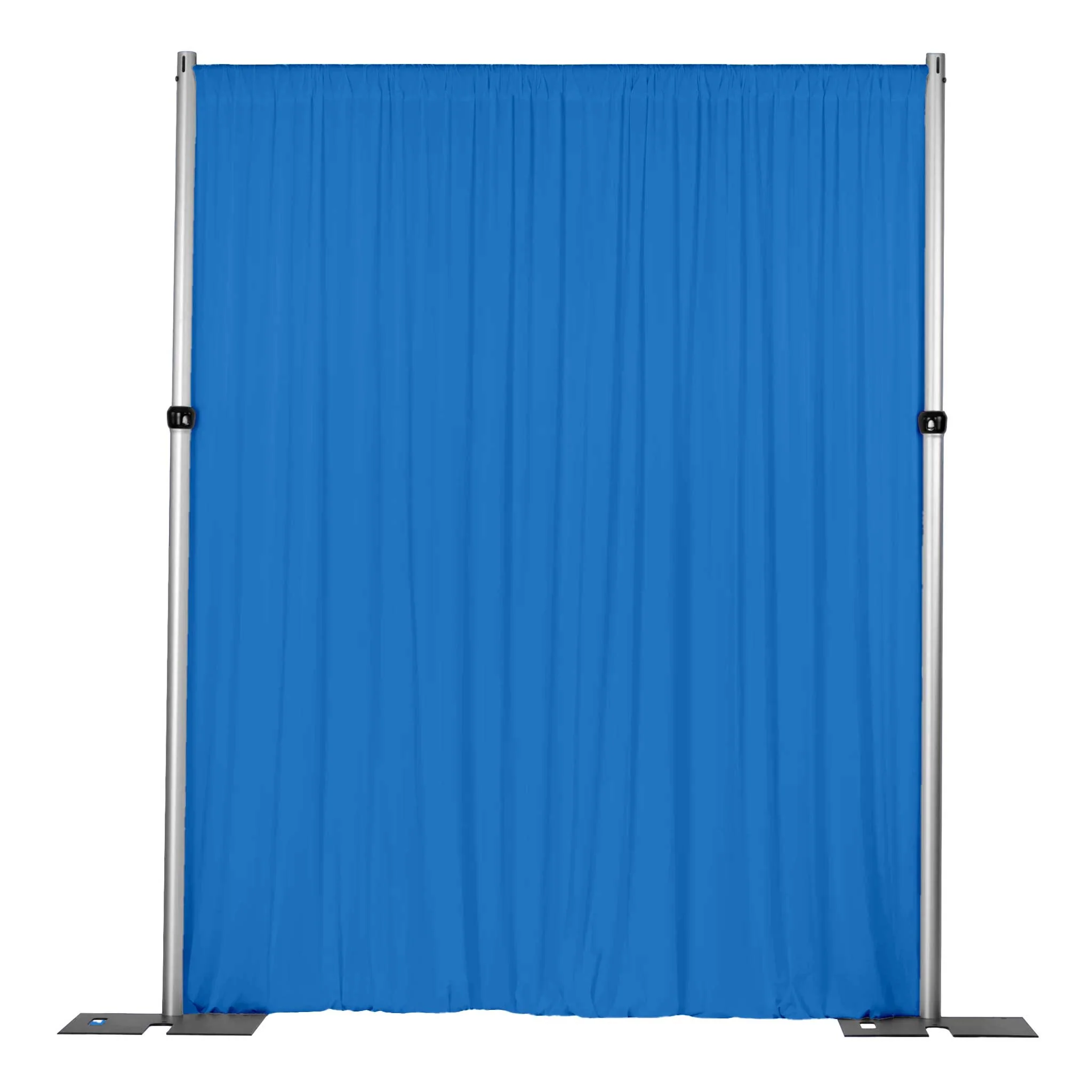 Spandex 4-way Stretch Backdrop Drape Curtain 10ft H x 60" W - Azure Blue - Image 2