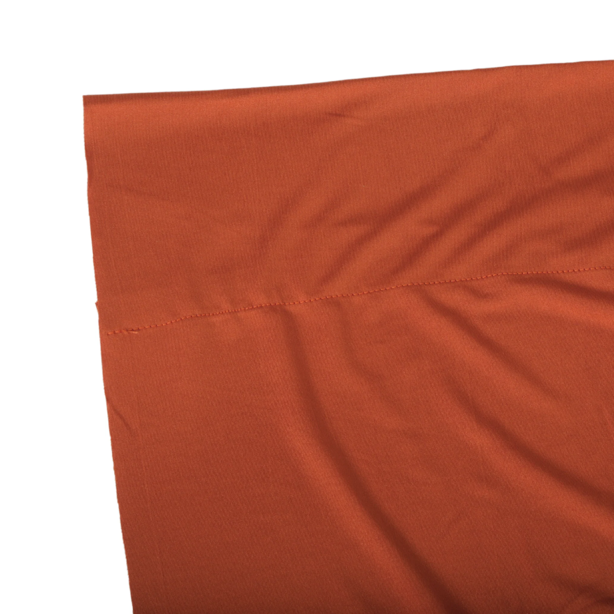 Spandex 4-way Stretch Backdrop Drape Curtain 16ft H x 60" W - Rust - Image 3