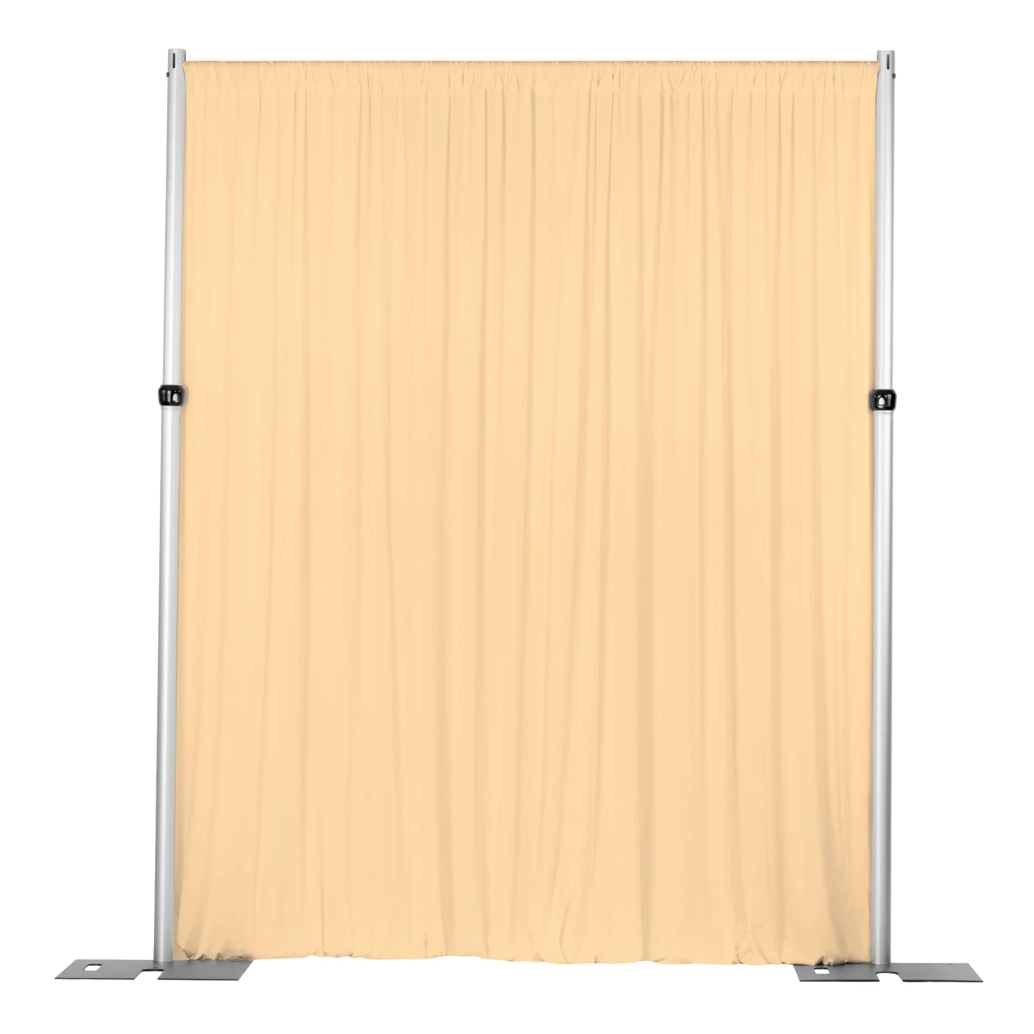 Spandex 4-way Stretch Backdrop Drape Curtain 16ft H x 60" W - Champagne - Image 3