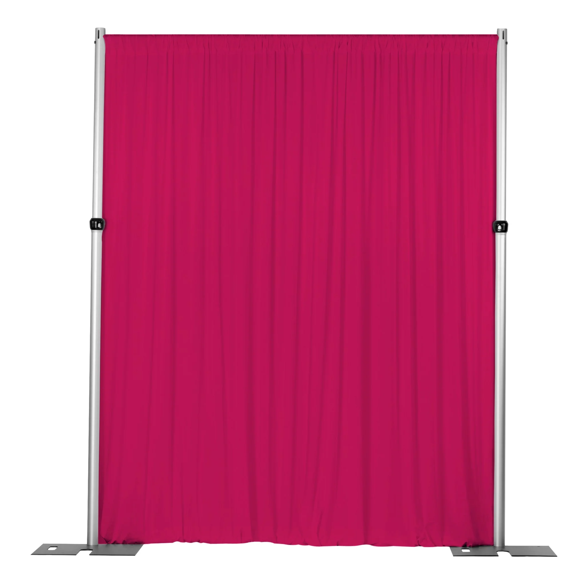 Spandex 4-way Stretch Backdrop Drape Curtain 16ft H x 60" W - Fuchsia - Image 3
