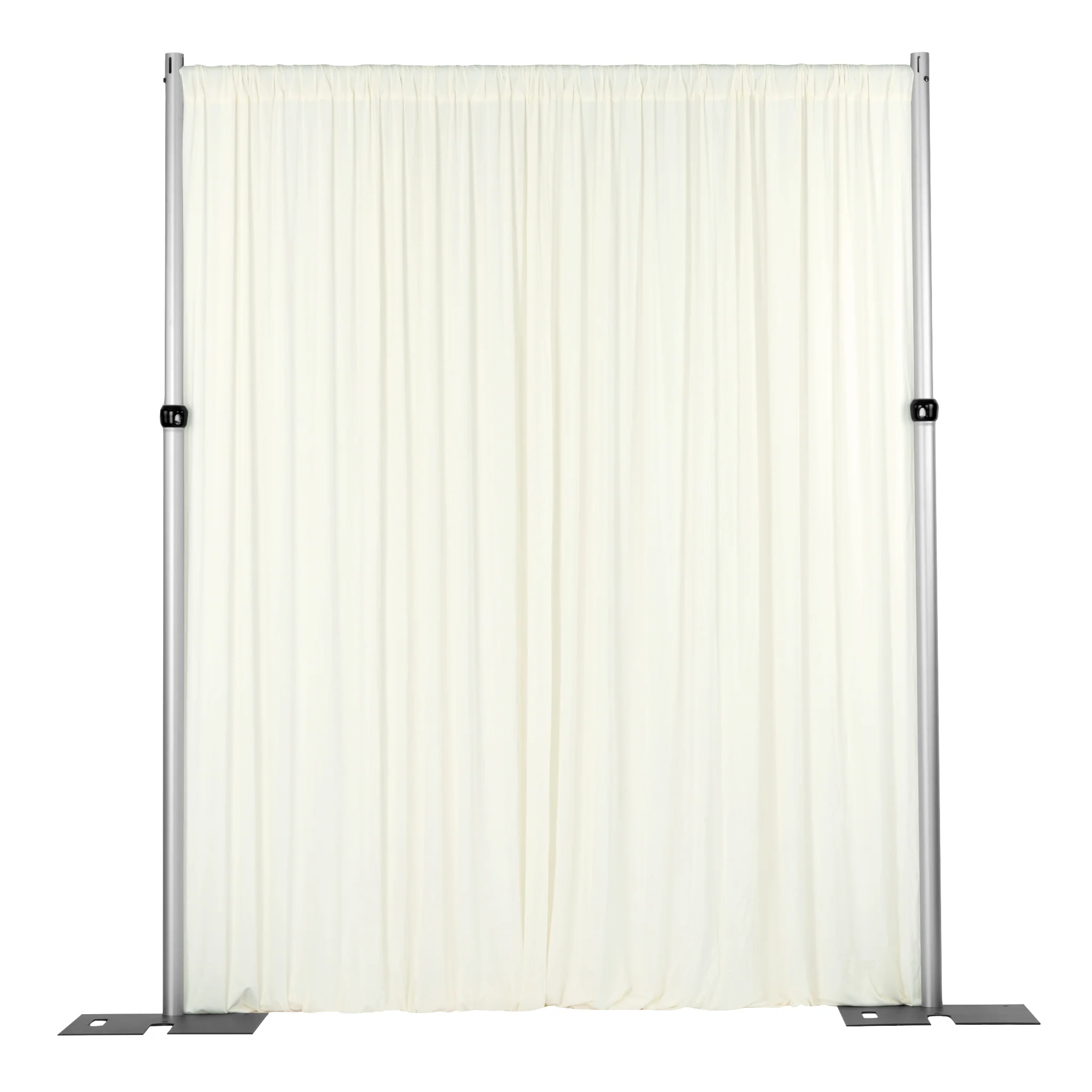 Spandex 4-way Stretch Backdrop Drape Curtain 16ft H x 60" W - Ivory - Image 3