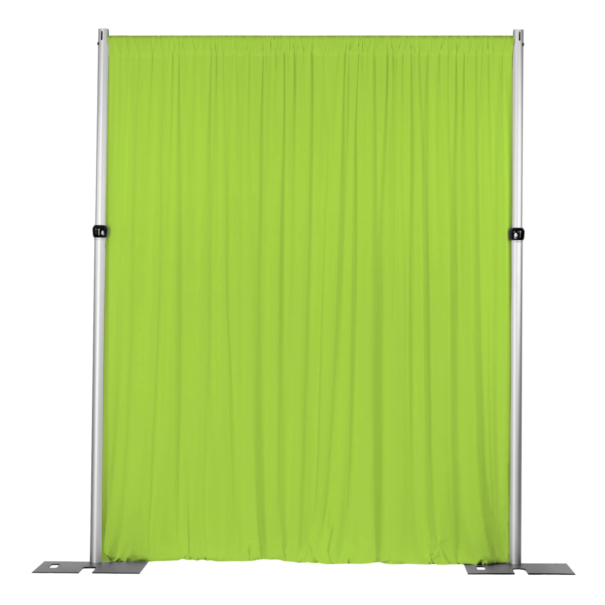 Spandex 4-way Stretch Backdrop Drape Curtain 18ft H x 60" W - Apple Green - Image 3
