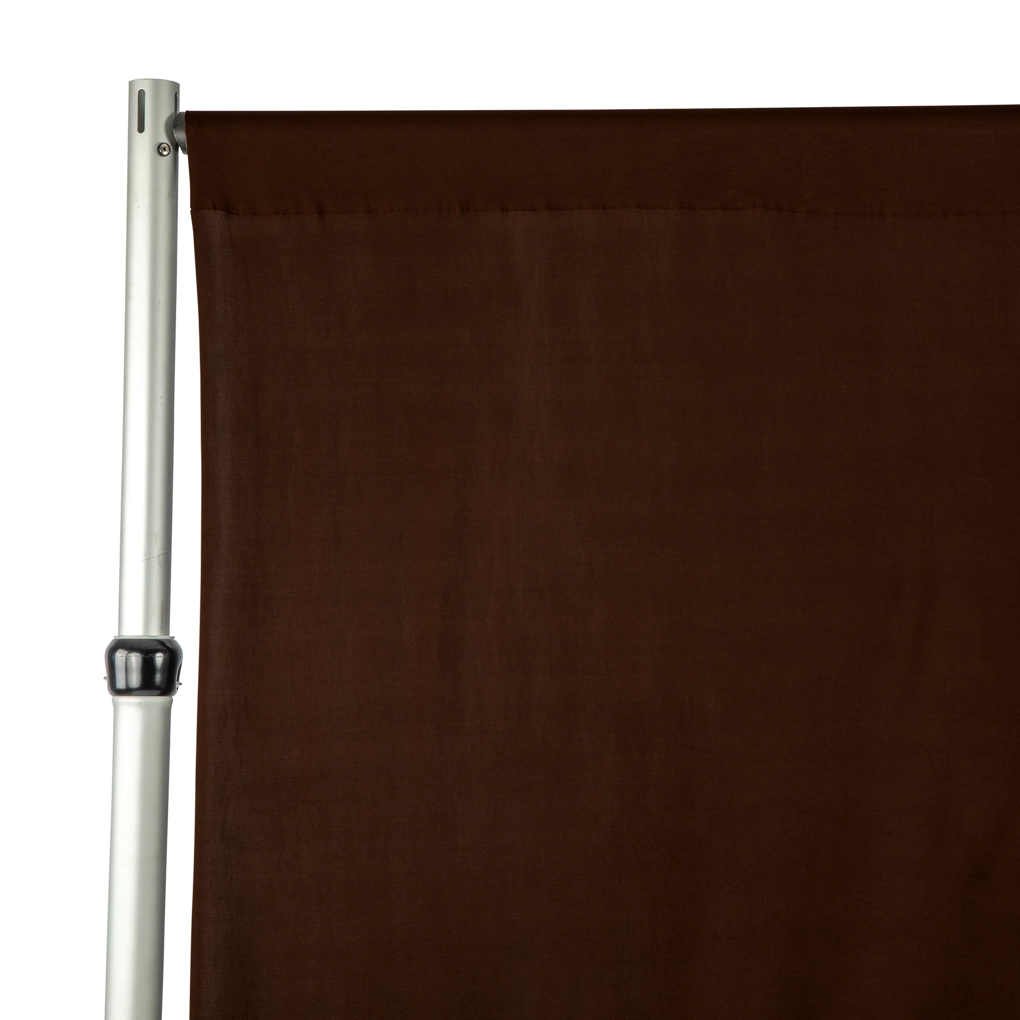 Spandex 4-way Stretch Backdrop Drape Curtain 18ft H x 60" W - Chocolate - Image 5