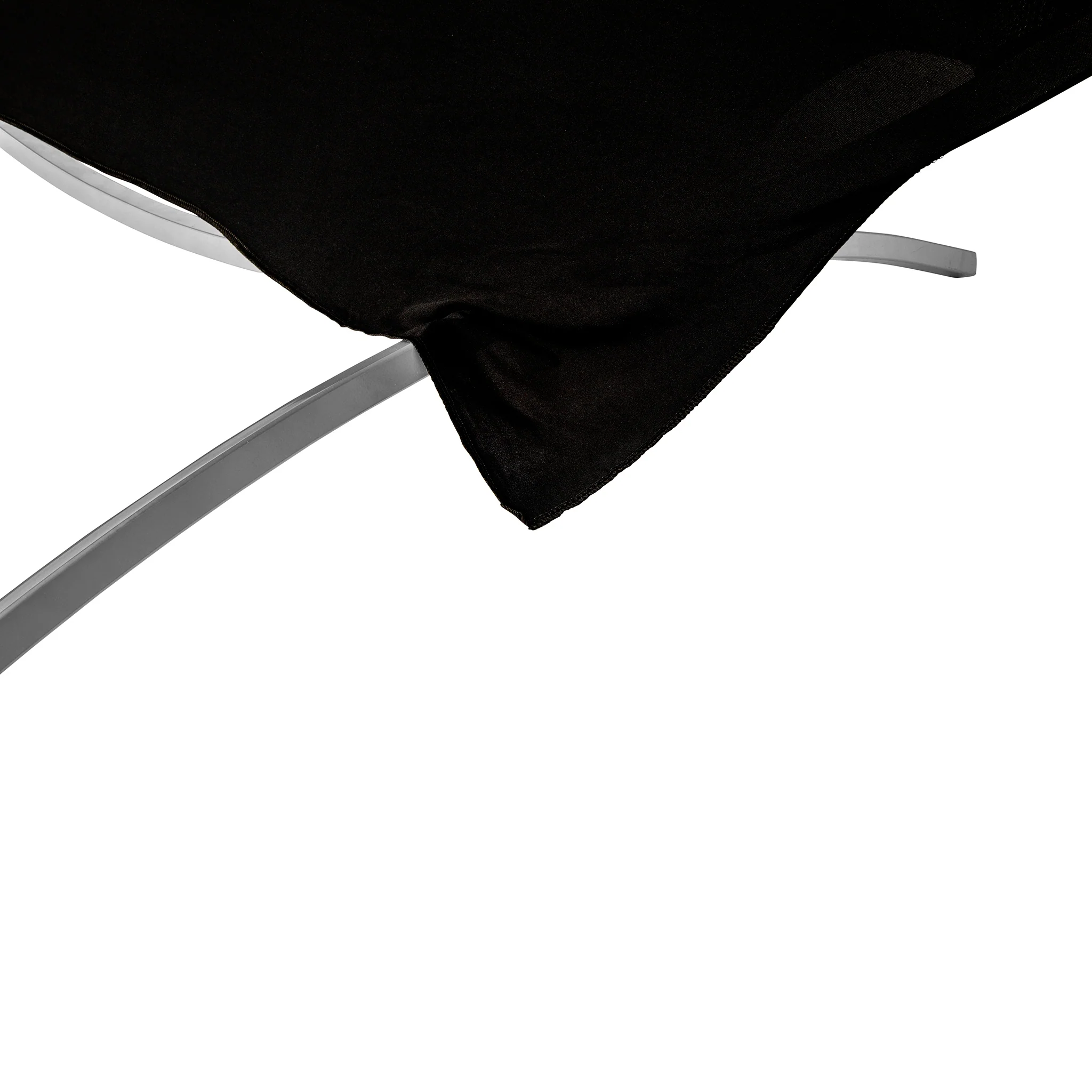 Spandex Arch Cover for Round 7.5 ft Wedding Arch Stand - Black - Image 6