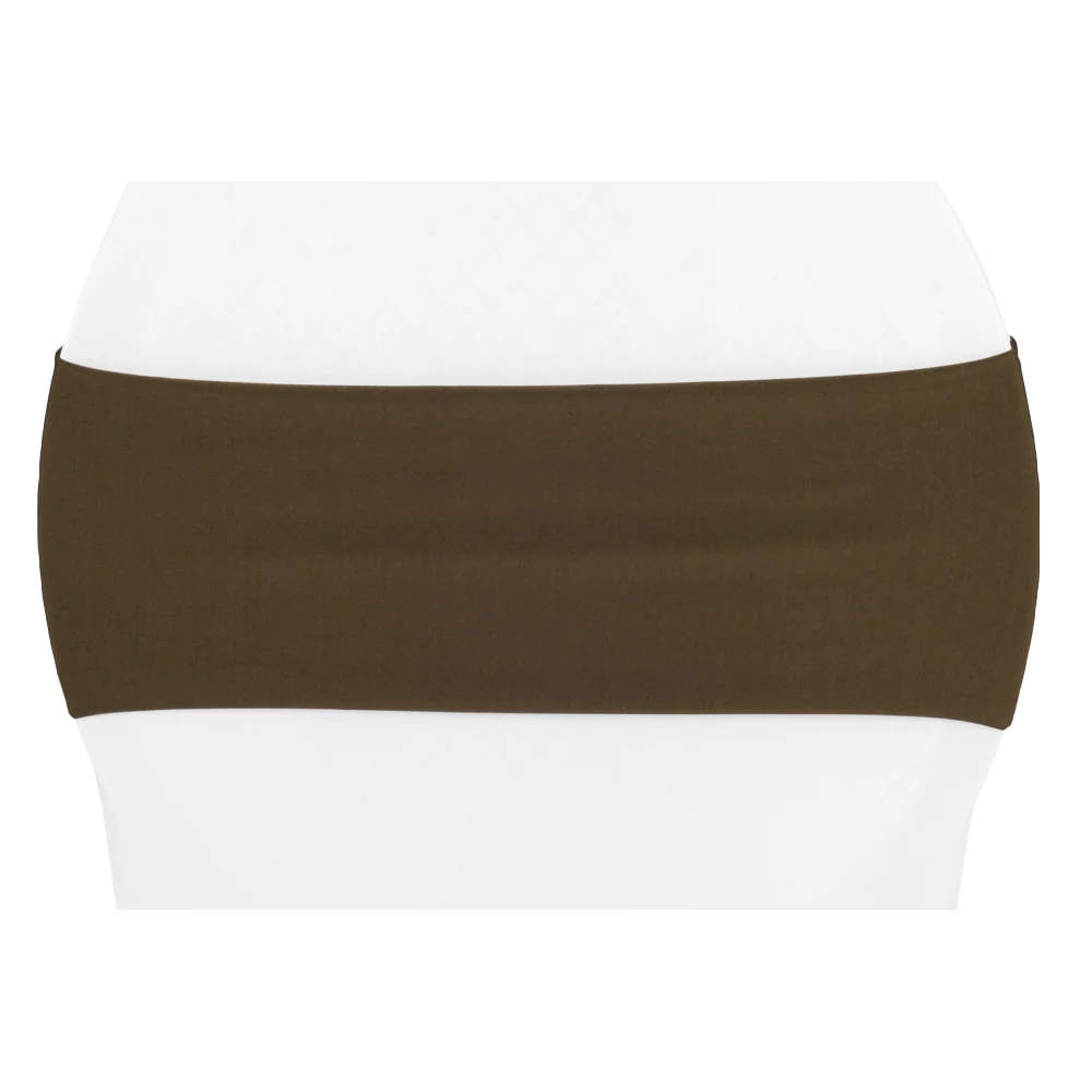 Spandex Chair Band - Chocolate Brown
