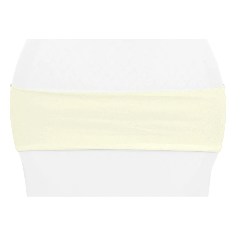 Spandex Chair Band - Ivory