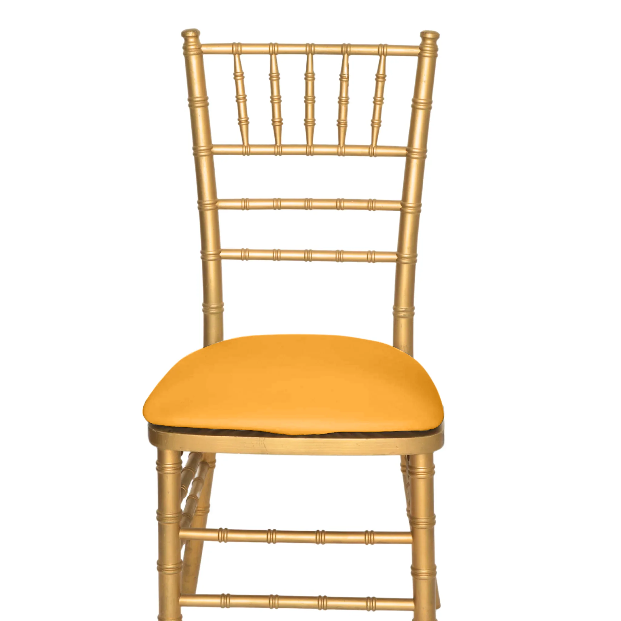 5 pcs/pk Spandex Chiavari Seat Pad Cover - Canary Yellow - Image 6