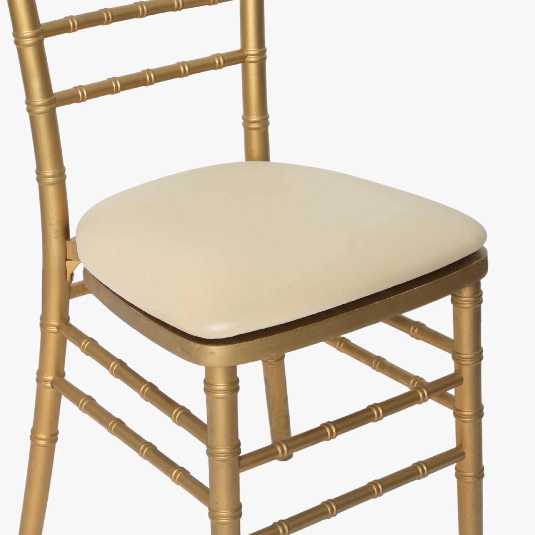 5 pcs/pk Spandex Chiavari Seat Pad Cover - Champagne - Image 5