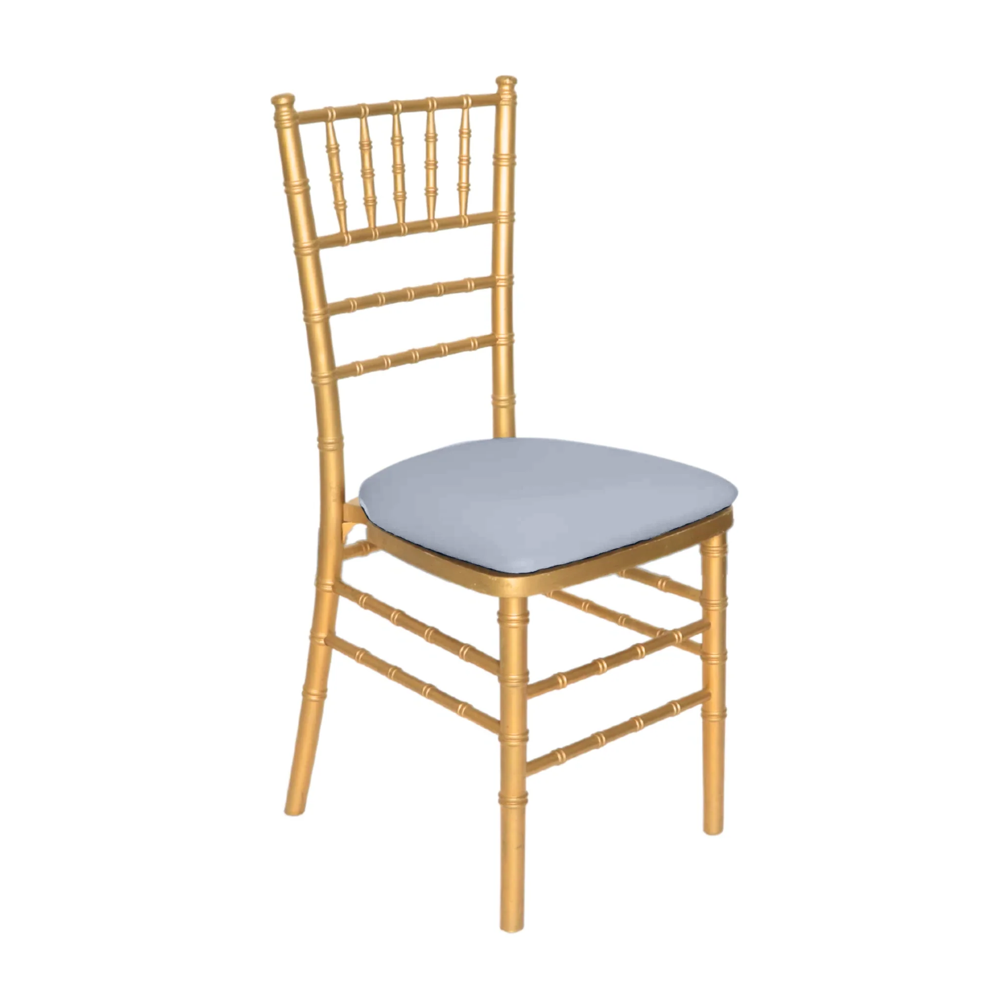 5 pcs/pk Spandex Chiavari Seat Pad Cover - Dusty Blue