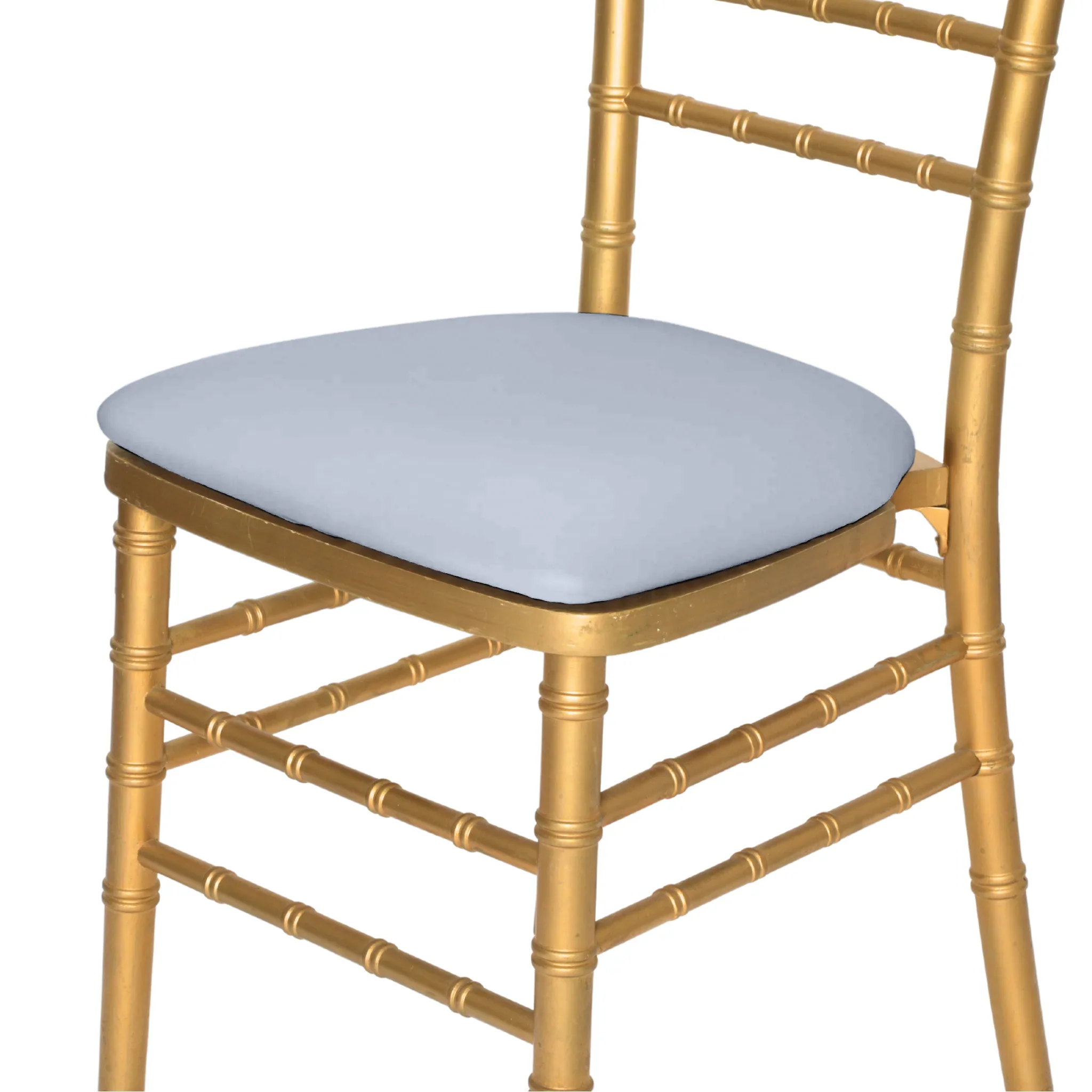 5 pcs/pk Spandex Chiavari Seat Pad Cover - Dusty Blue - Image 6