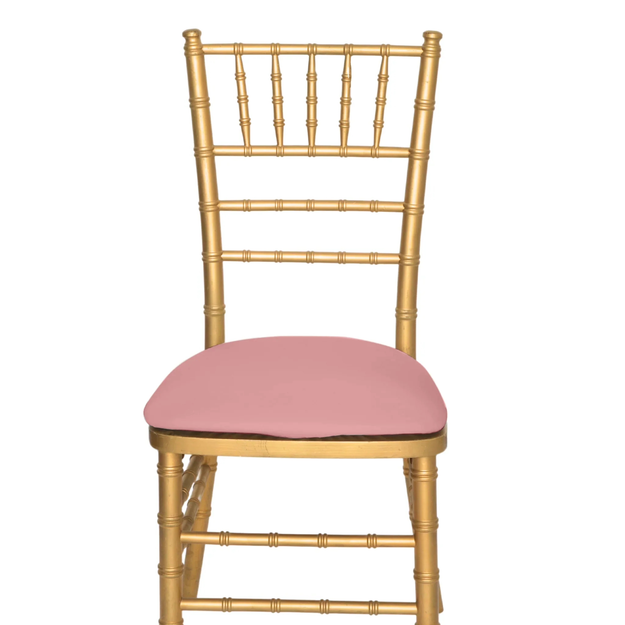 5 pcs/pk Spandex Chiavari Seat Pad Cover - Dusty Rose/Mauve - Image 6