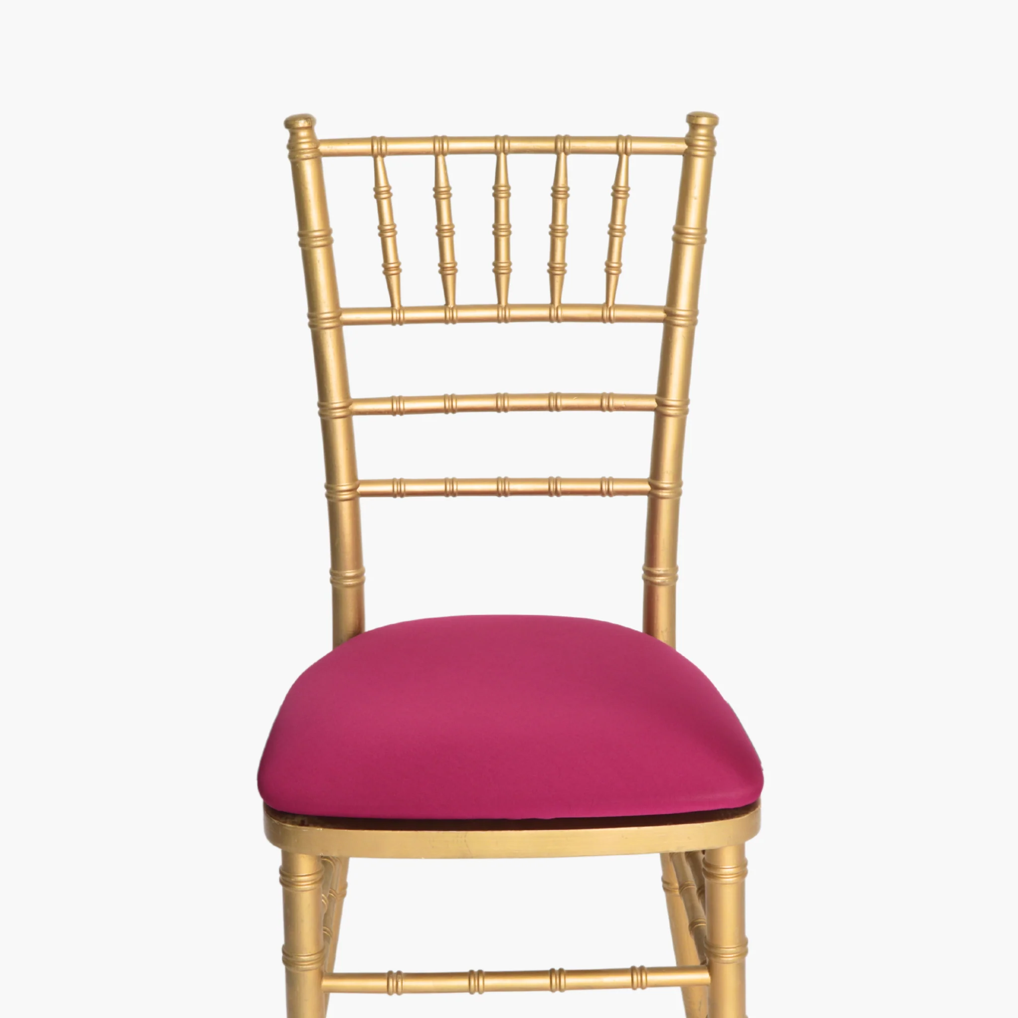 5 pcs/pk Spandex Chiavari Seat Pad Cover - Fuchsia - Image 5