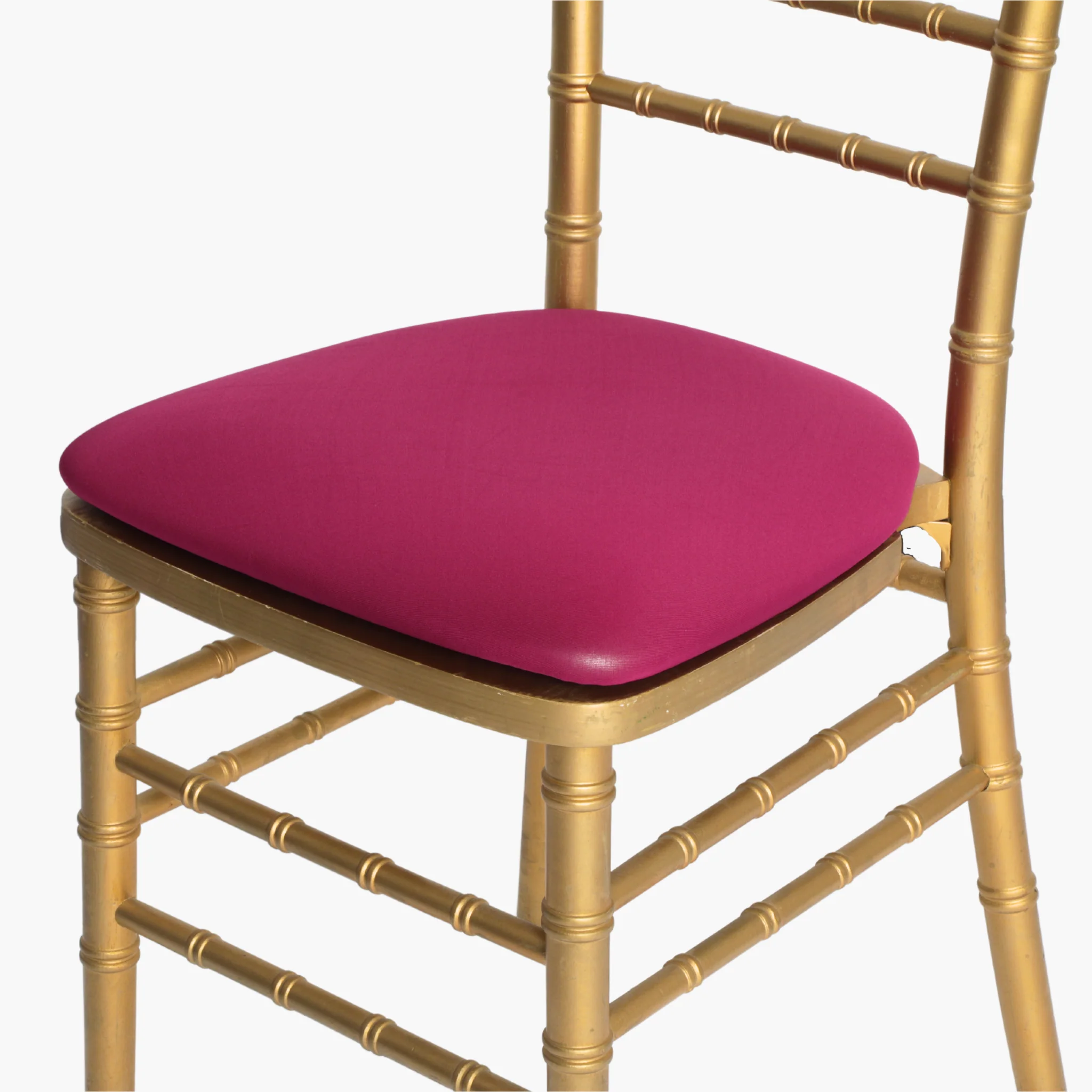 5 pcs/pk Spandex Chiavari Seat Pad Cover - Fuchsia - Image 6