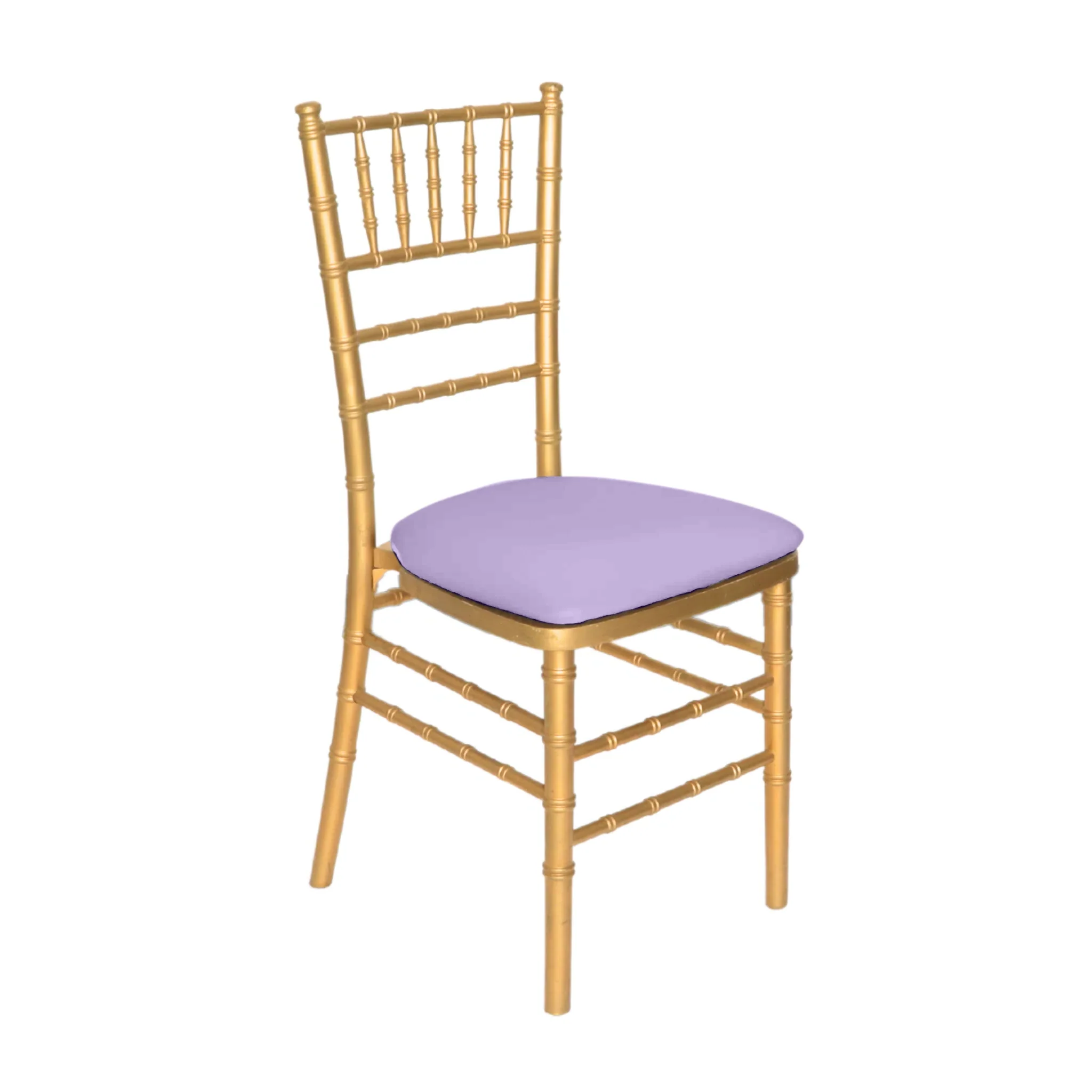 5 pcs/pk Spandex Chiavari Seat Pad Cover - Lavender