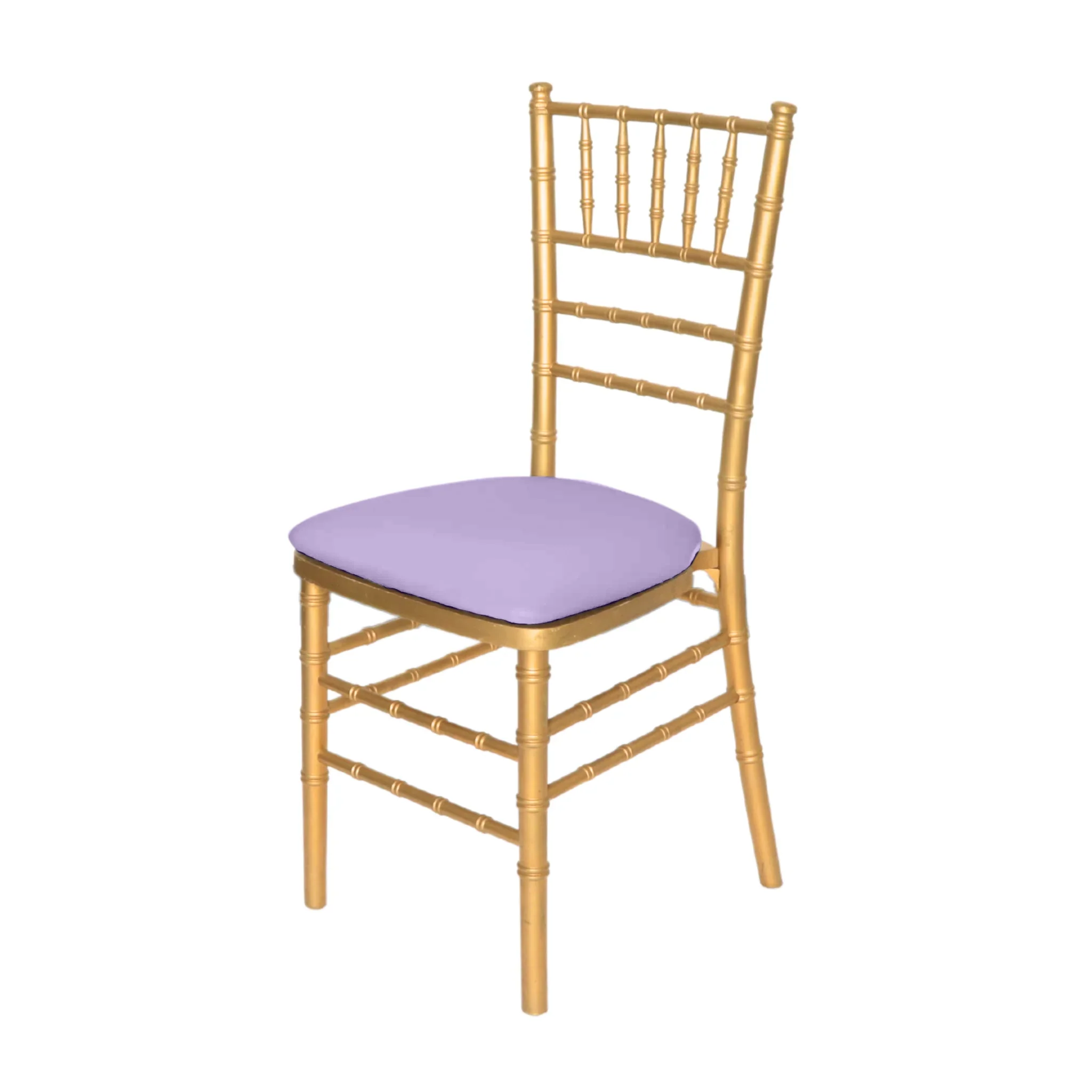 5 pcs/pk Spandex Chiavari Seat Pad Cover - Lavender - Image 2